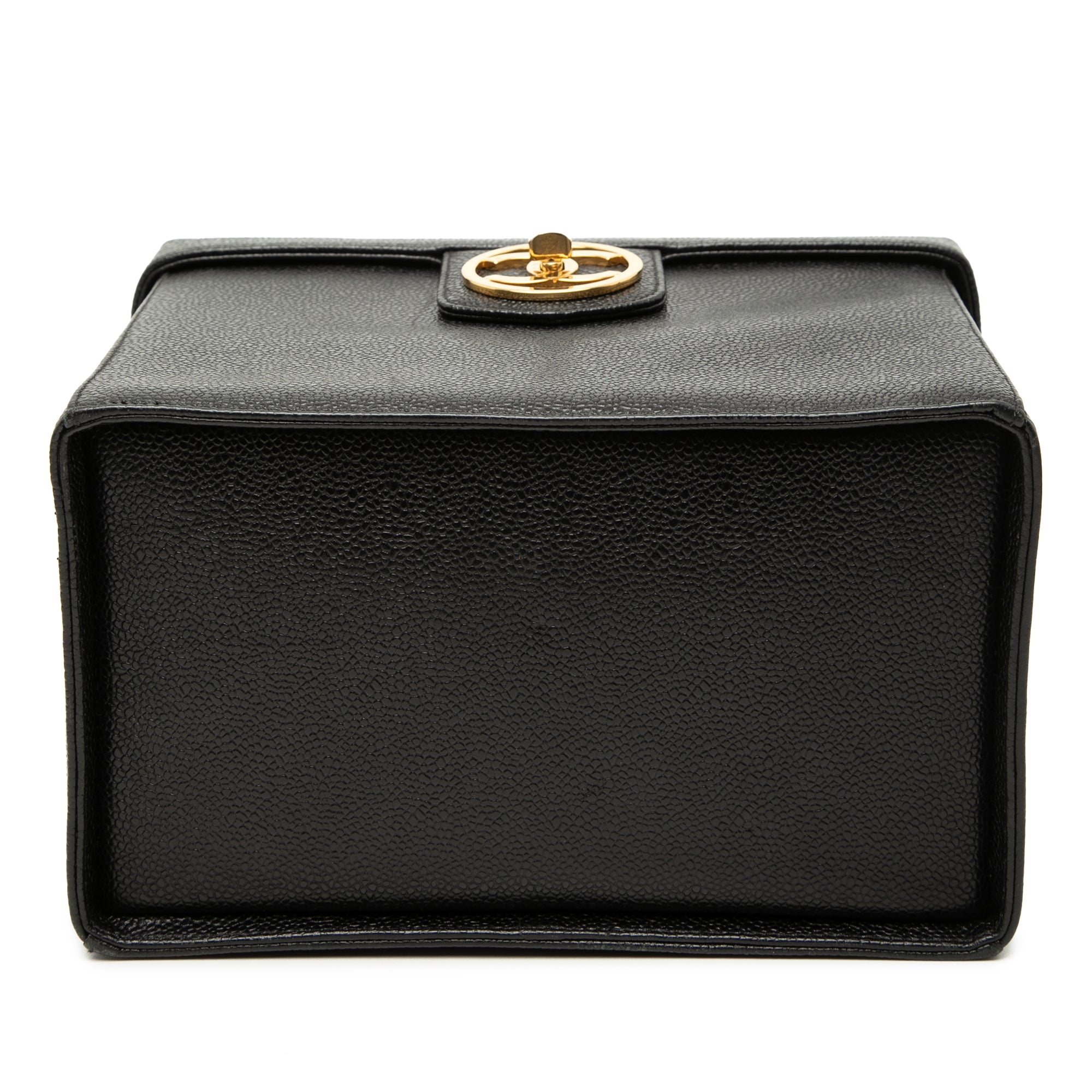 Chanel CC Caviar Vanity Box Case - image 3