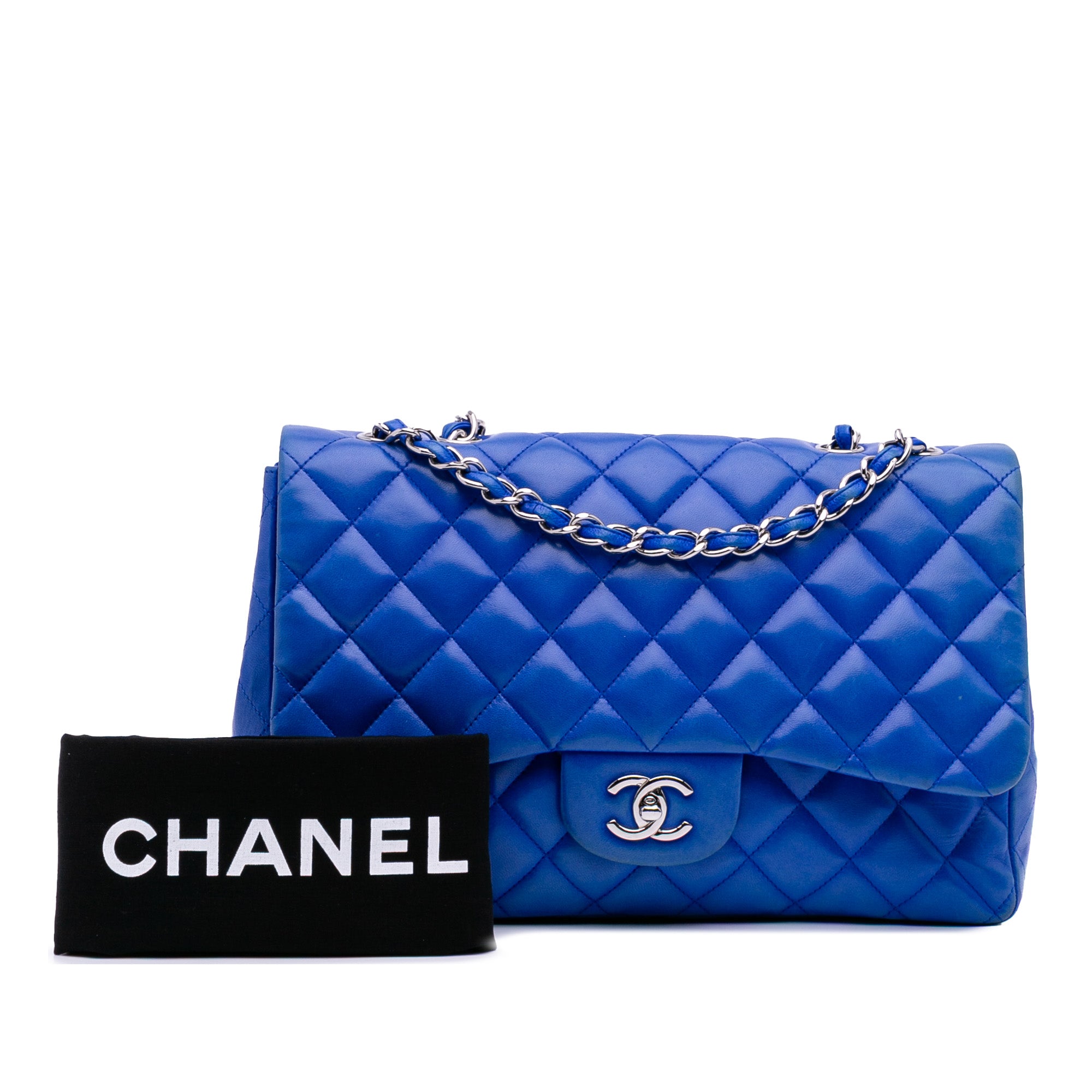 Chanel Jumbo Classic Lambskin Single Flap - image 13