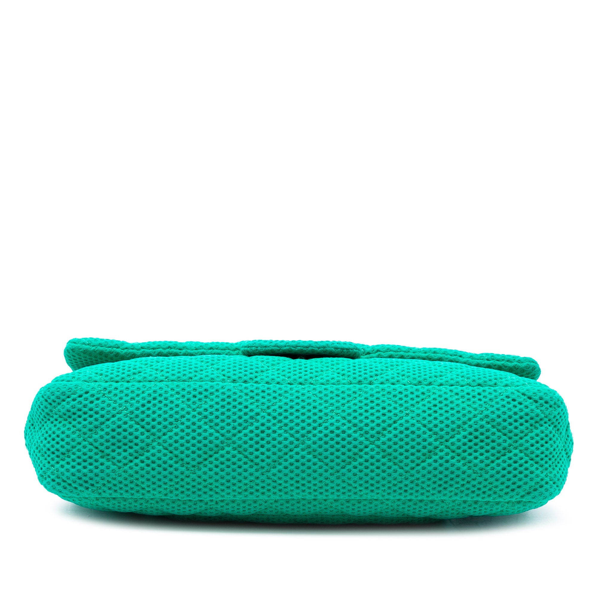 Chanel Medium Classic Technical Fabric Single Flap - image 3
