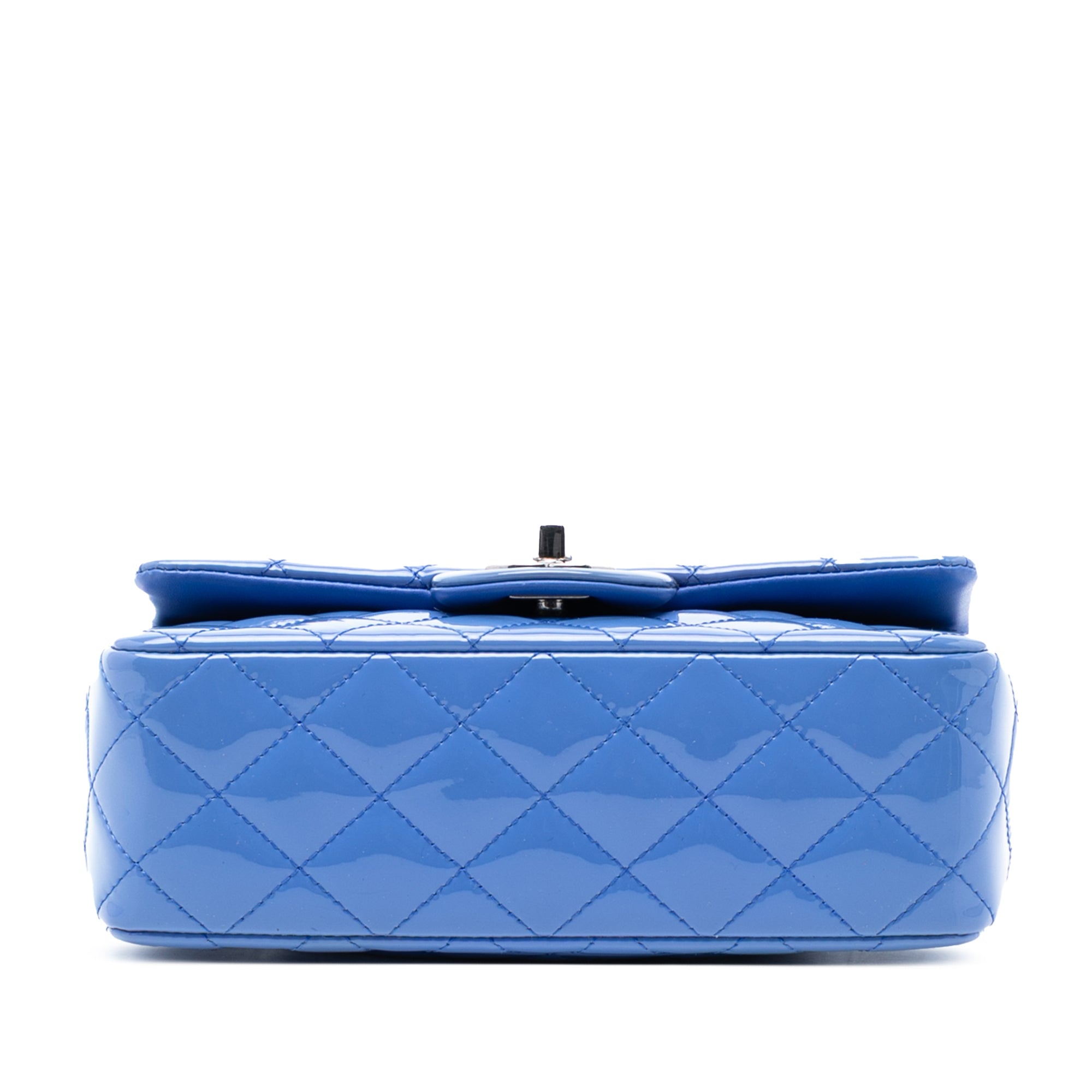 Chanel Mini Rectangular Classic Patent Single Flap - image 3