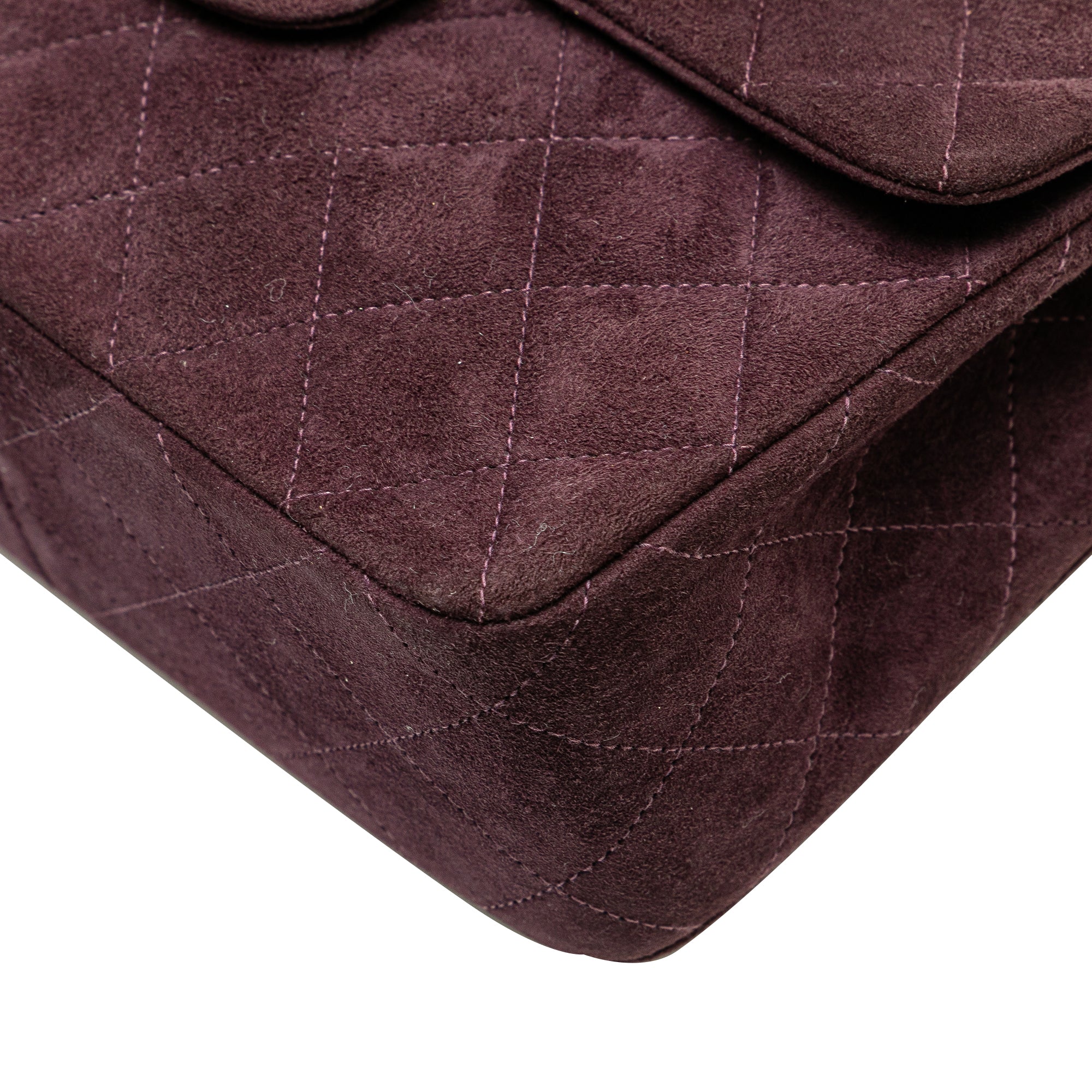 Chanel Mini Rectangular Suede Single Flap - image 10