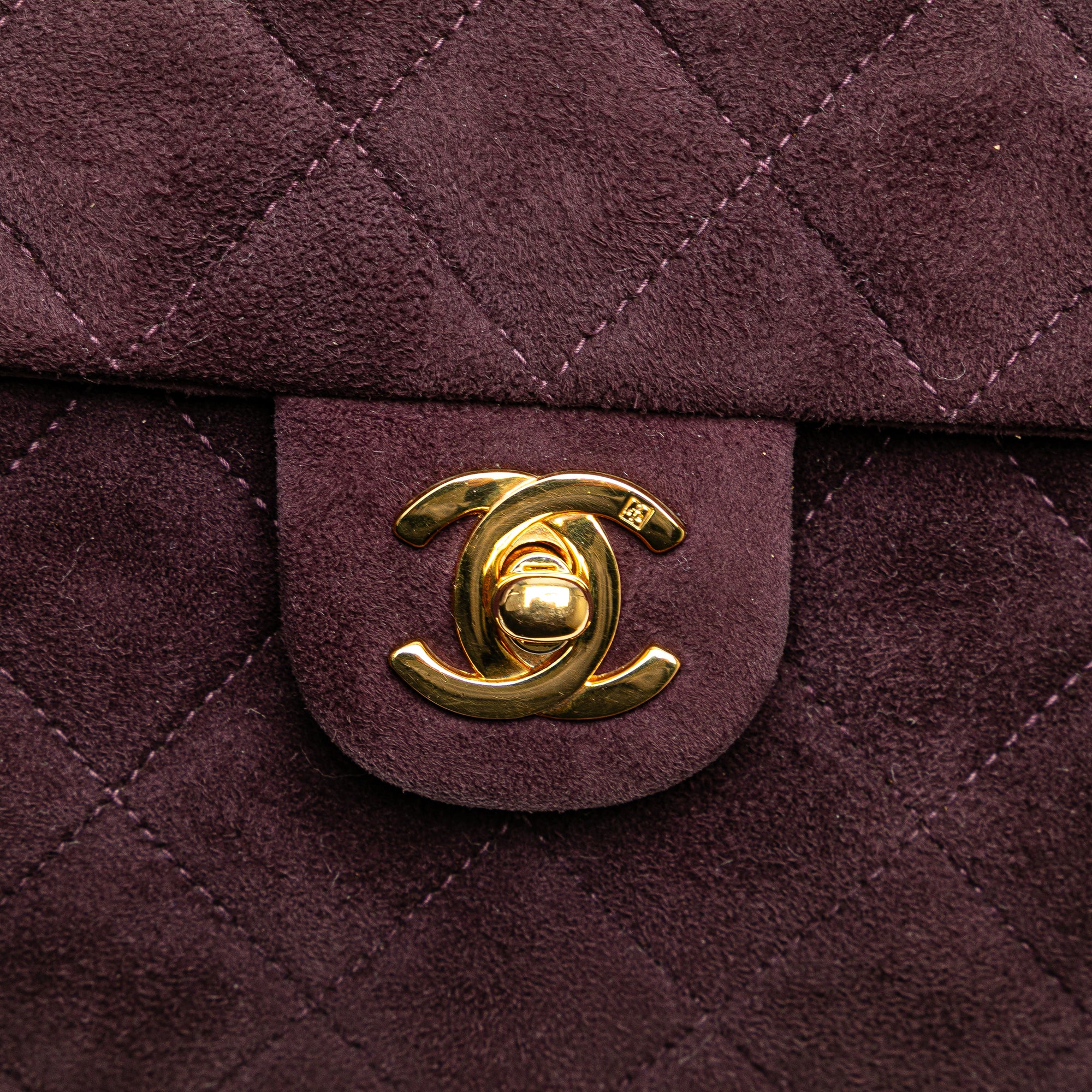 Chanel Mini Rectangular Suede Single Flap - image 8