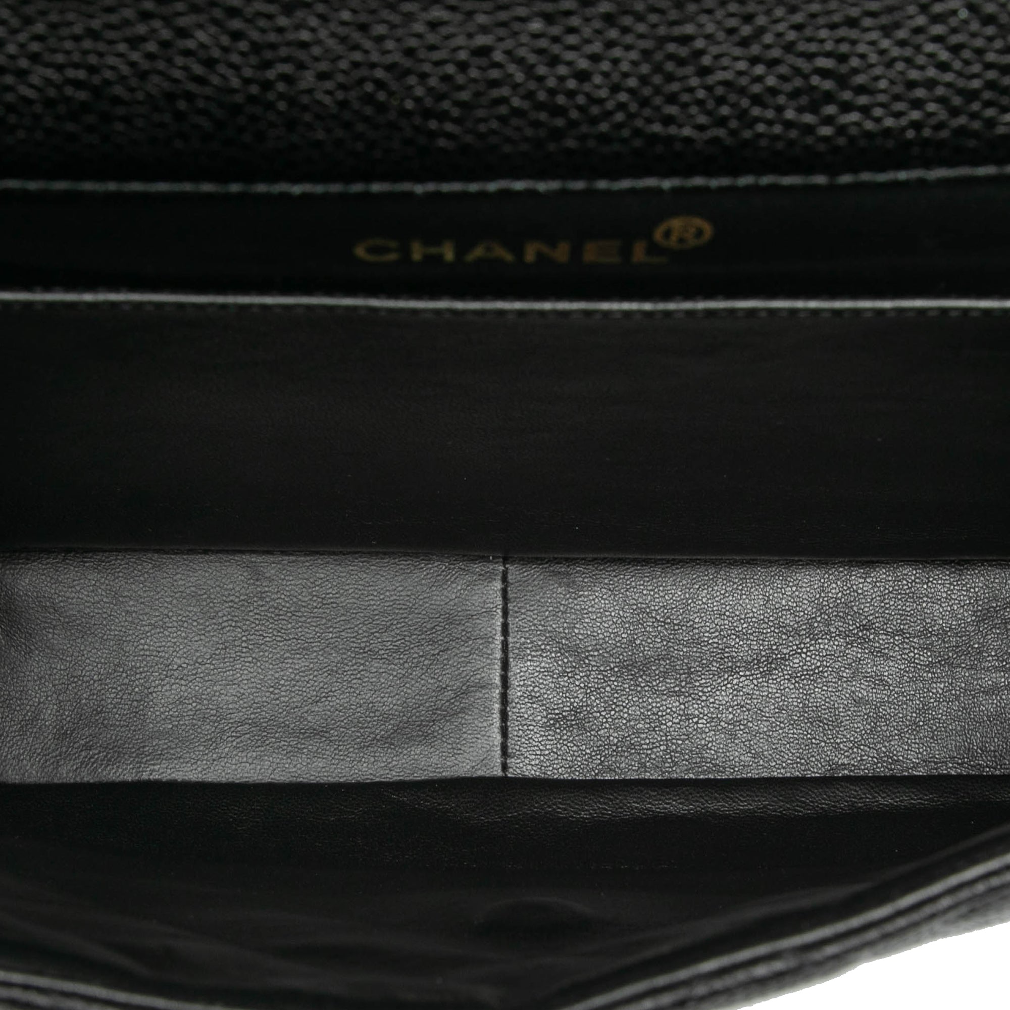 Chanel Jumbo Quilted Caviar Double Sided Flap - image 4