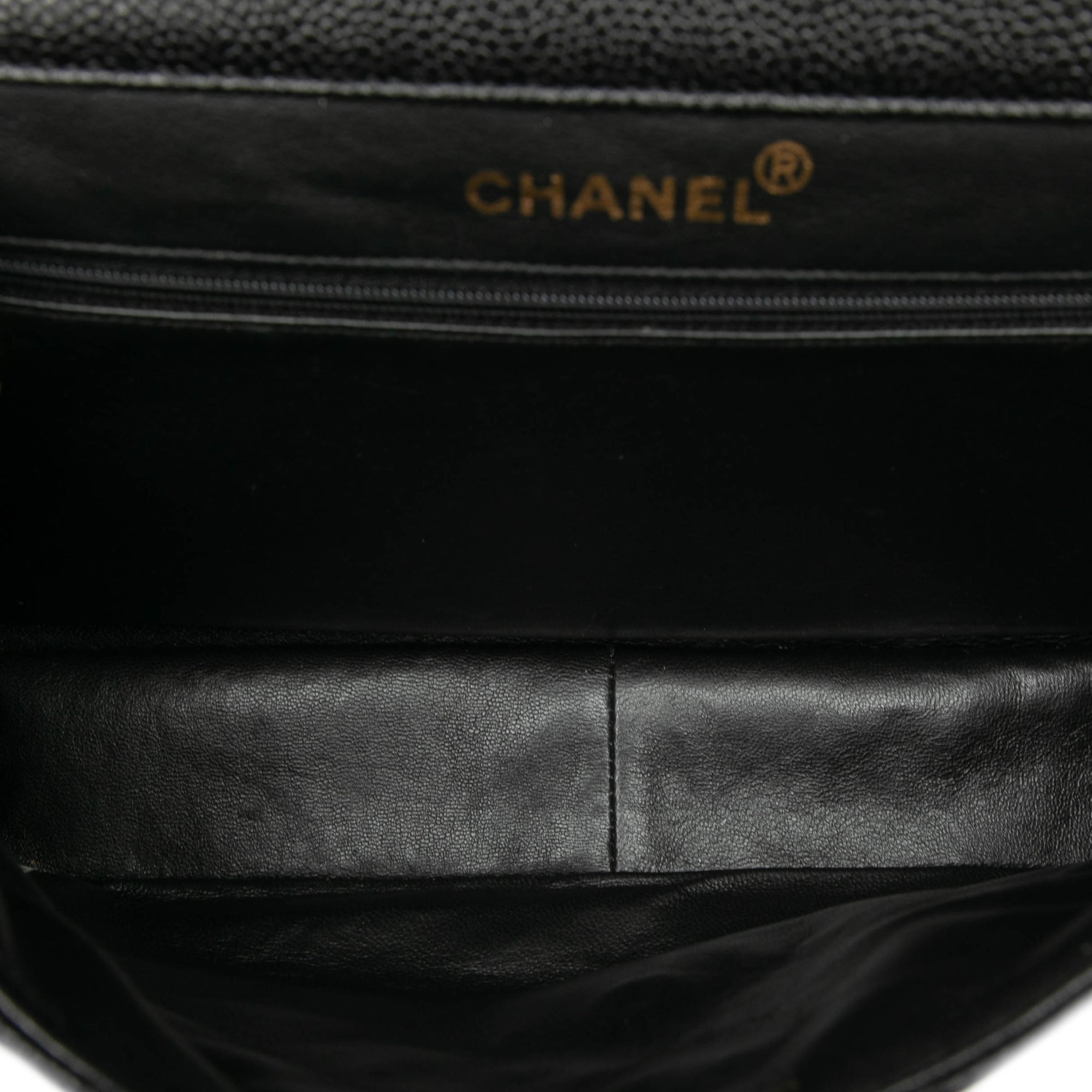 Chanel Jumbo Quilted Caviar Double Sided Flap - image 5