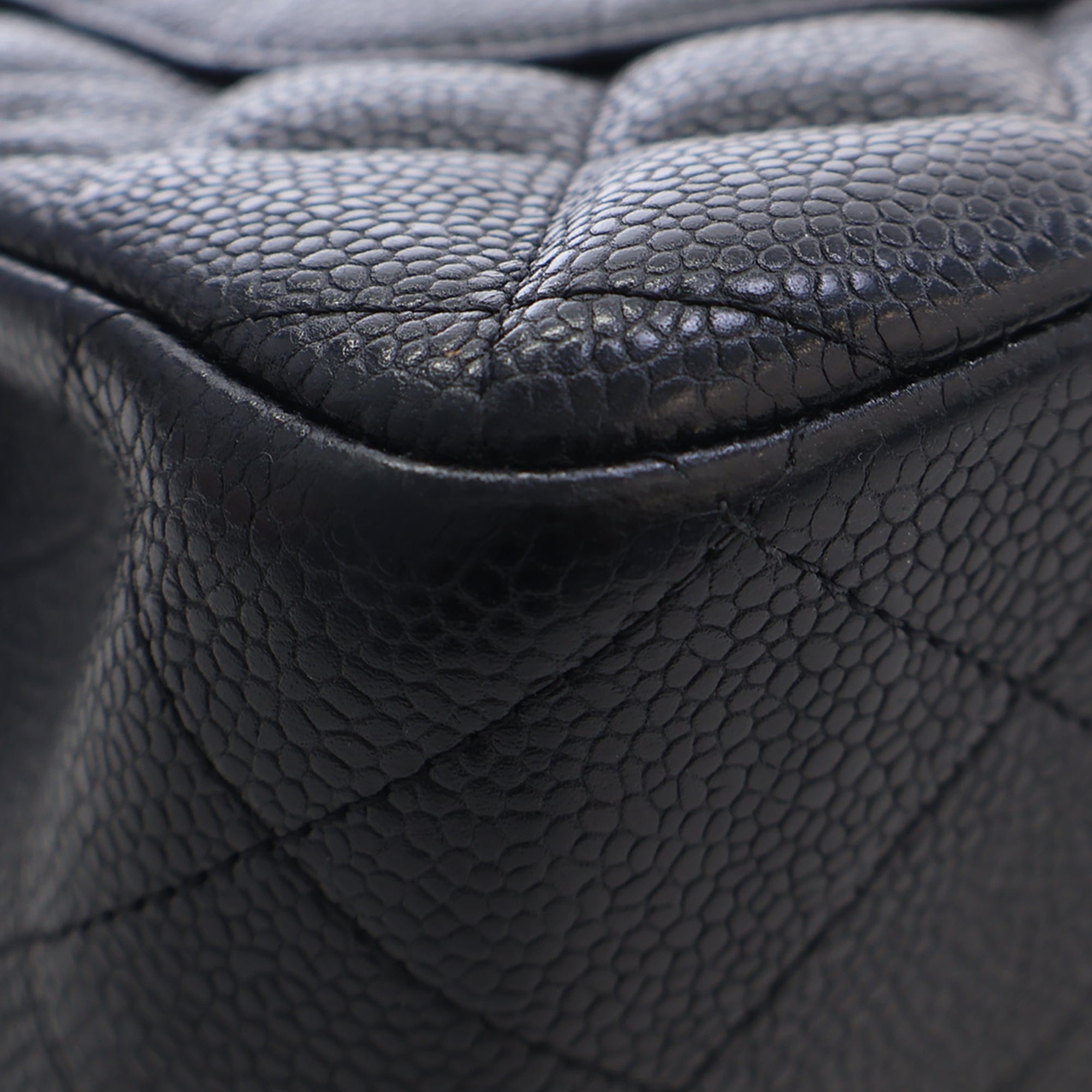 Chanel Jumbo Classic Caviar Double Flap - image 10