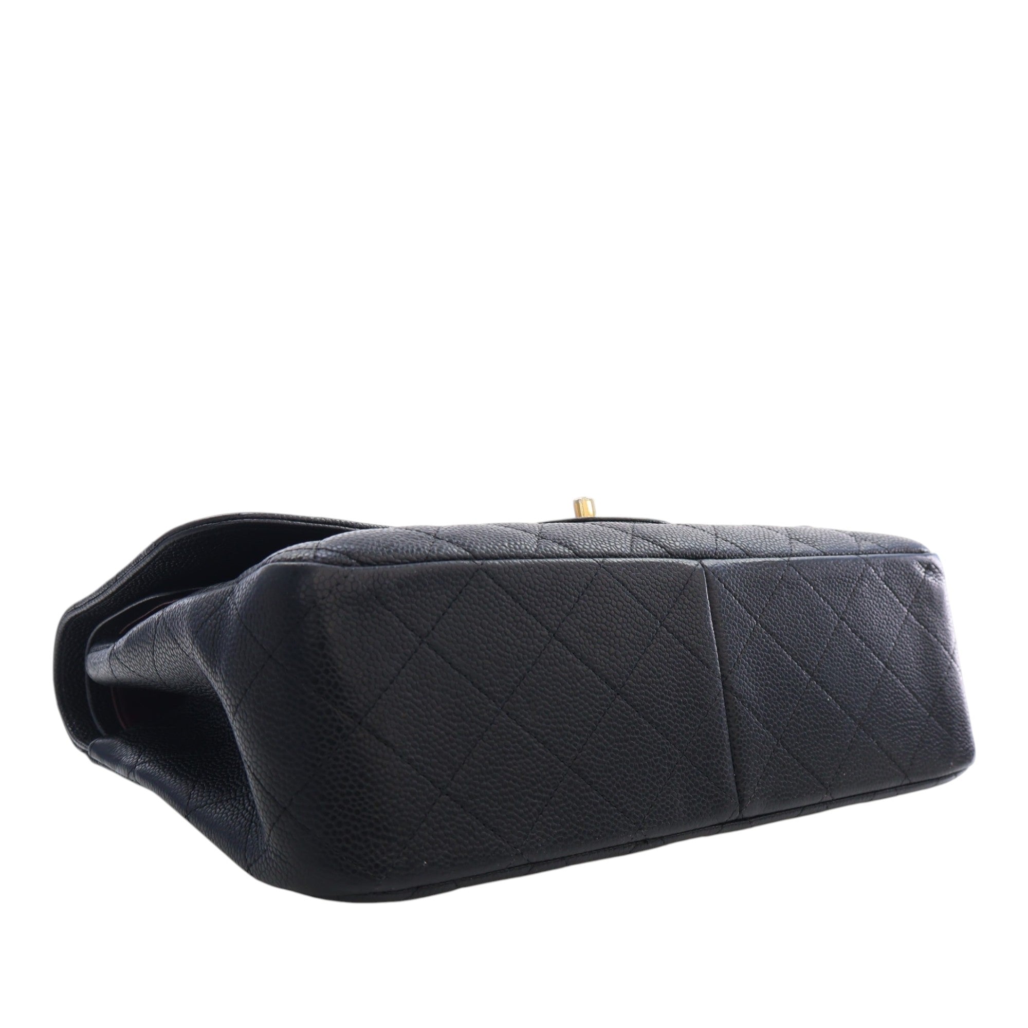 Chanel Jumbo Classic Caviar Double Flap - image 12