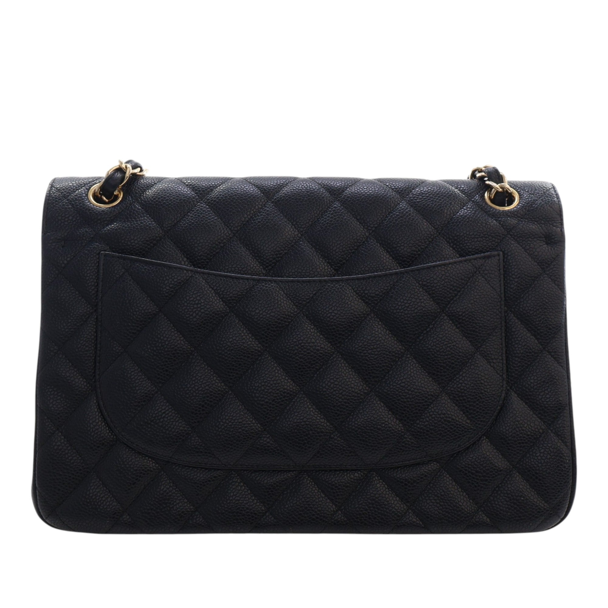 Chanel Jumbo Classic Caviar Double Flap - image 4