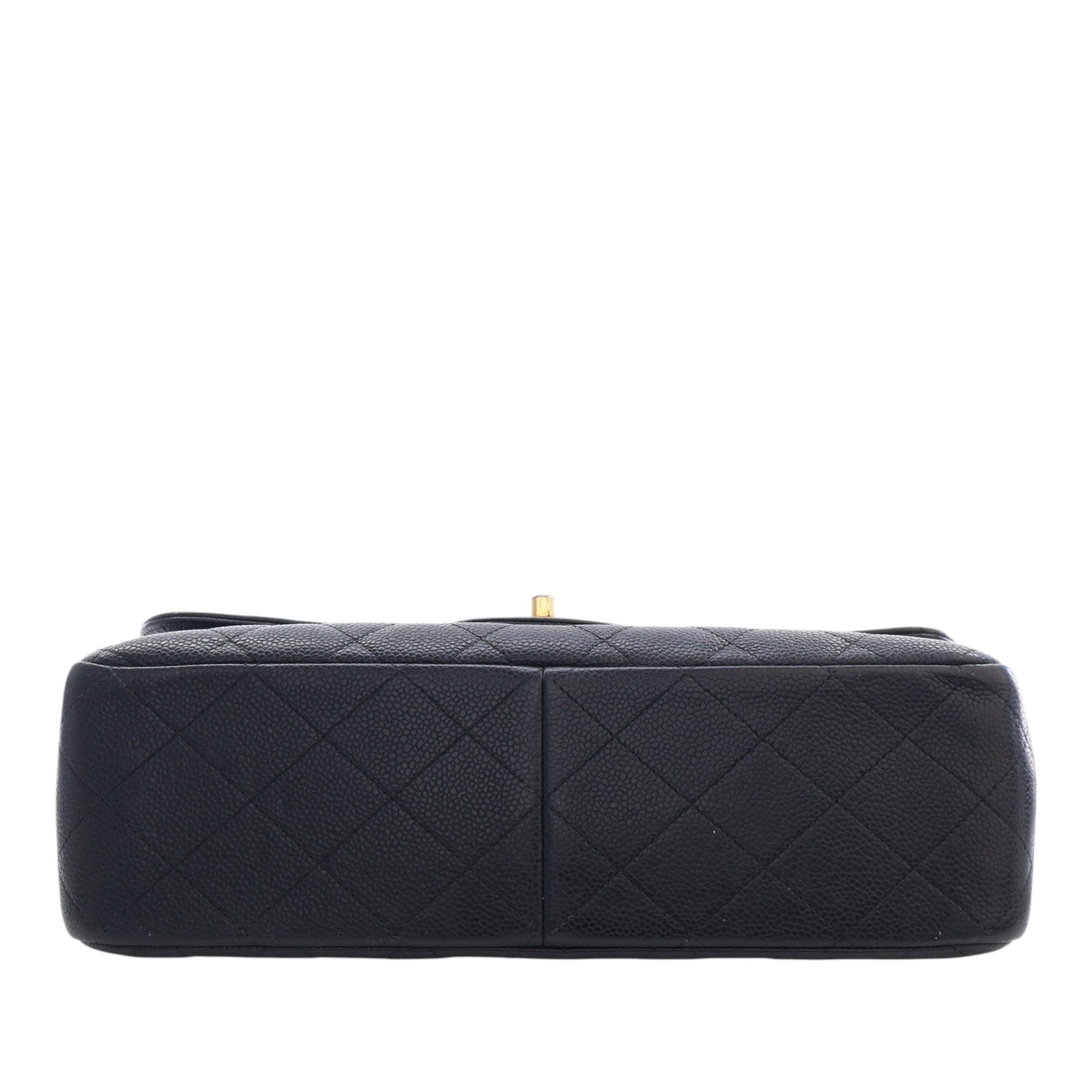 Chanel Jumbo Classic Caviar Double Flap - image 5