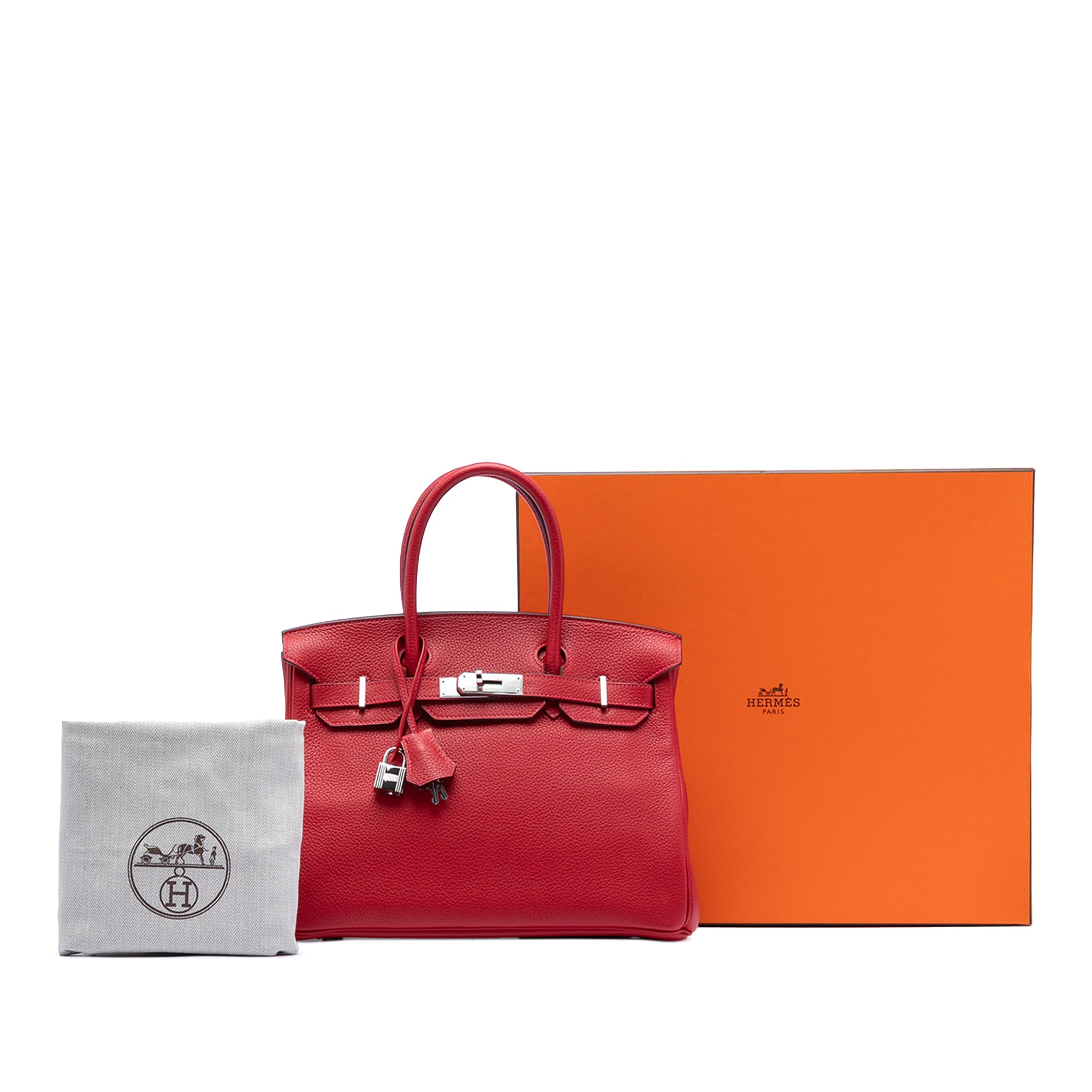 Hermès Clemence Birkin Retourne 30 - image 8