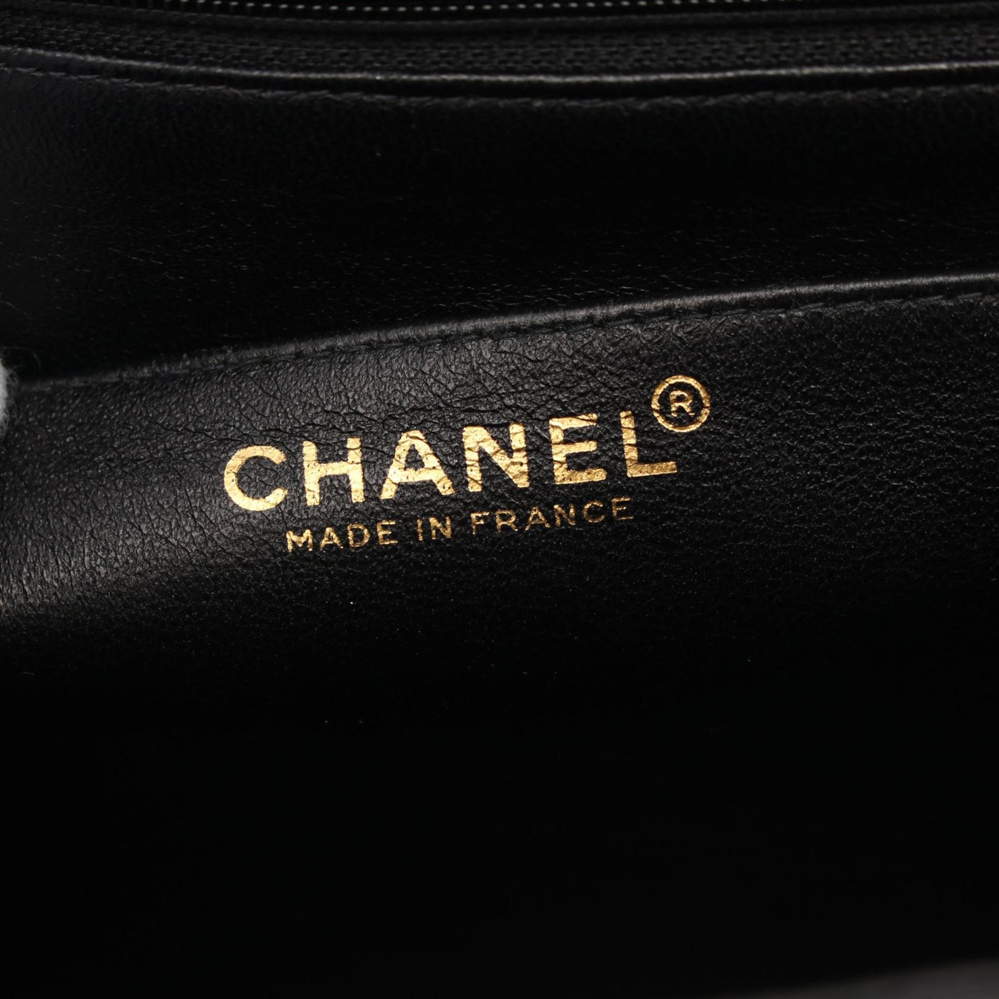 Chanel CC Quilted Caviar Kelly Top Handle Bag - image 4