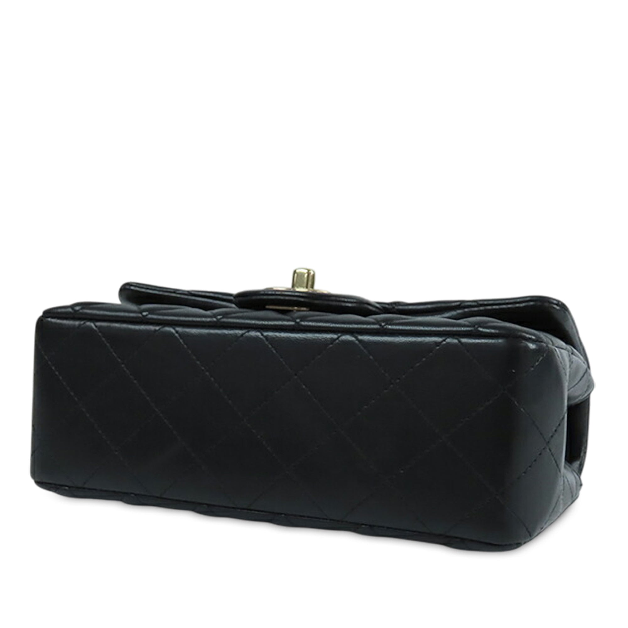 Chanel Mini Rectangular Classic Lambskin Single Flap - image 3