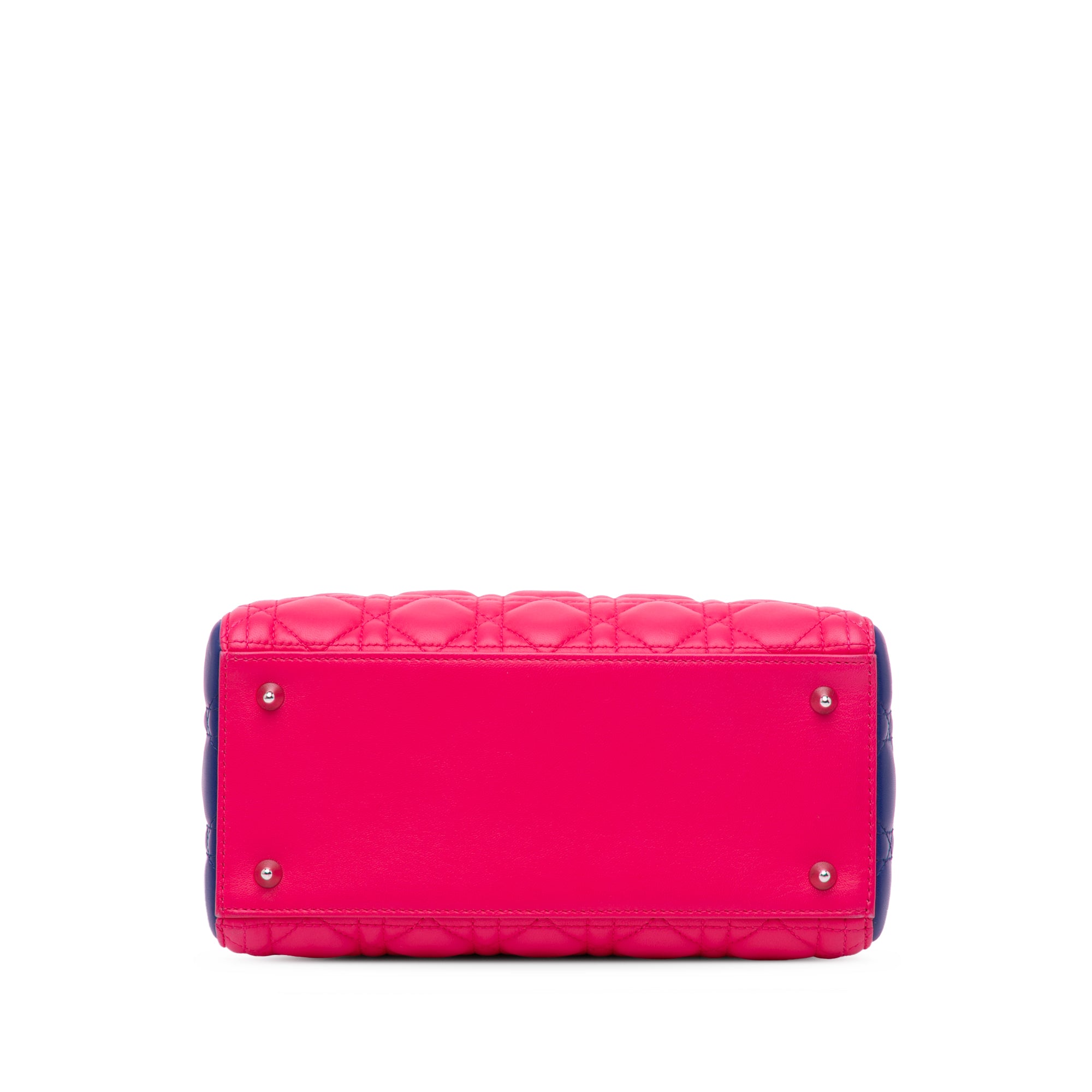 Dior Medium Tricolor Lambskin Cannage Lady Dior - image 3