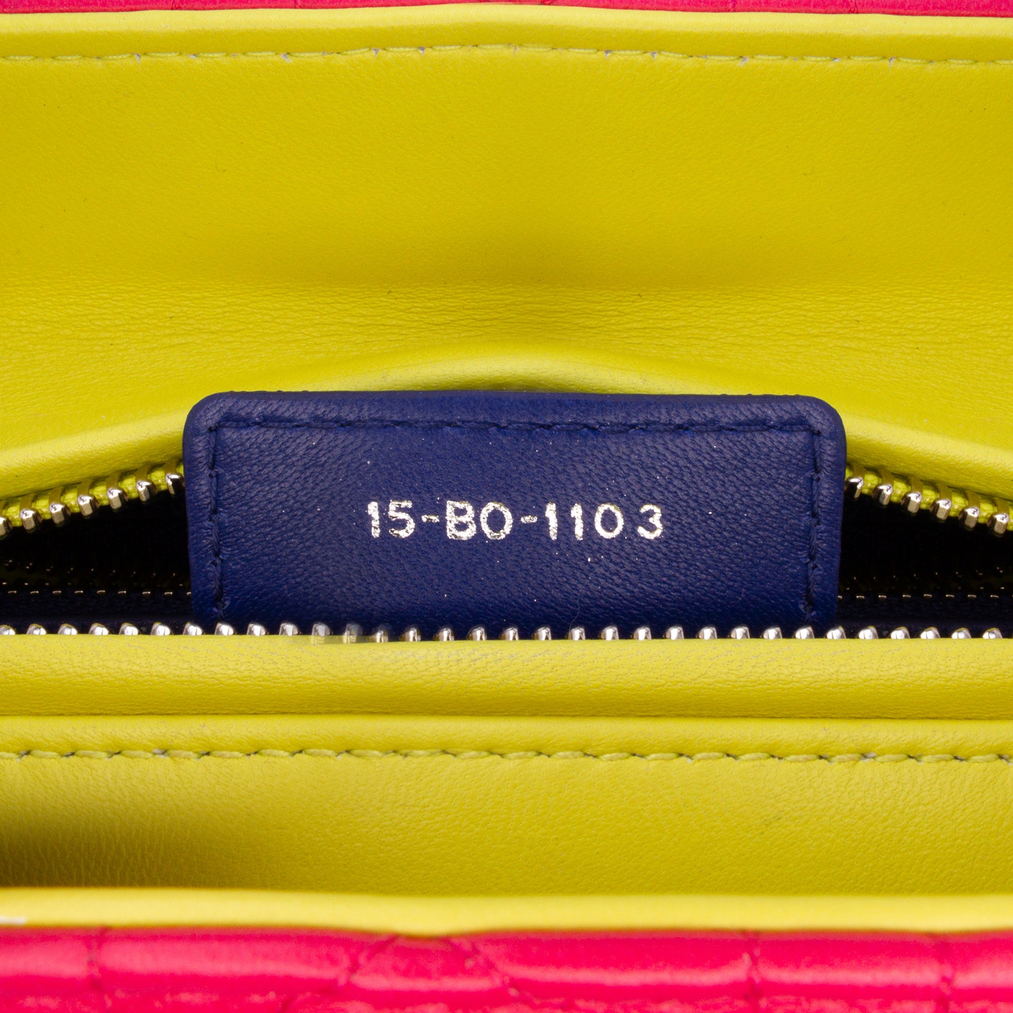 Dior Medium Tricolor Lambskin Cannage Lady Dior - image 6