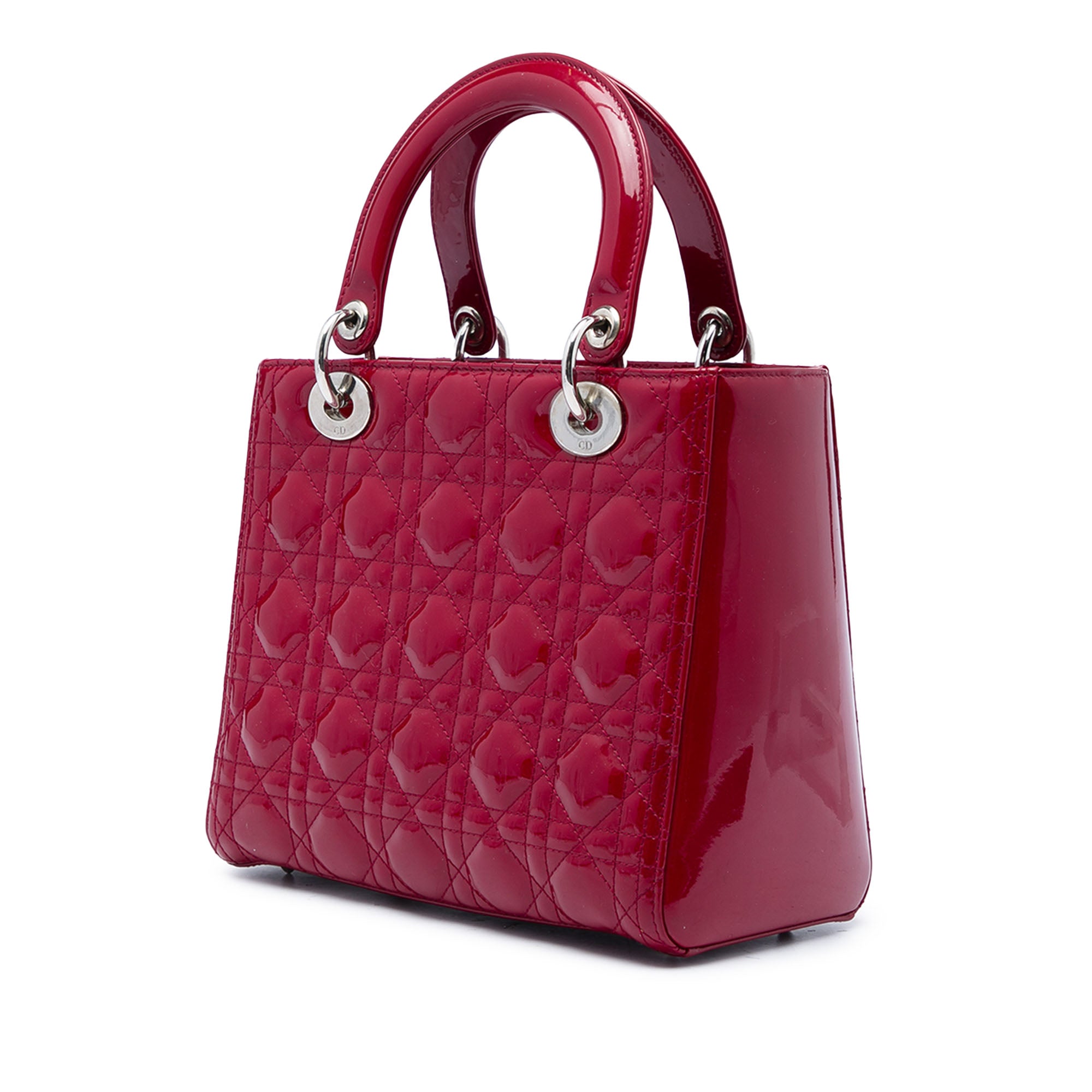 Dior Medium Patent Cannage Lady Dior - image 2