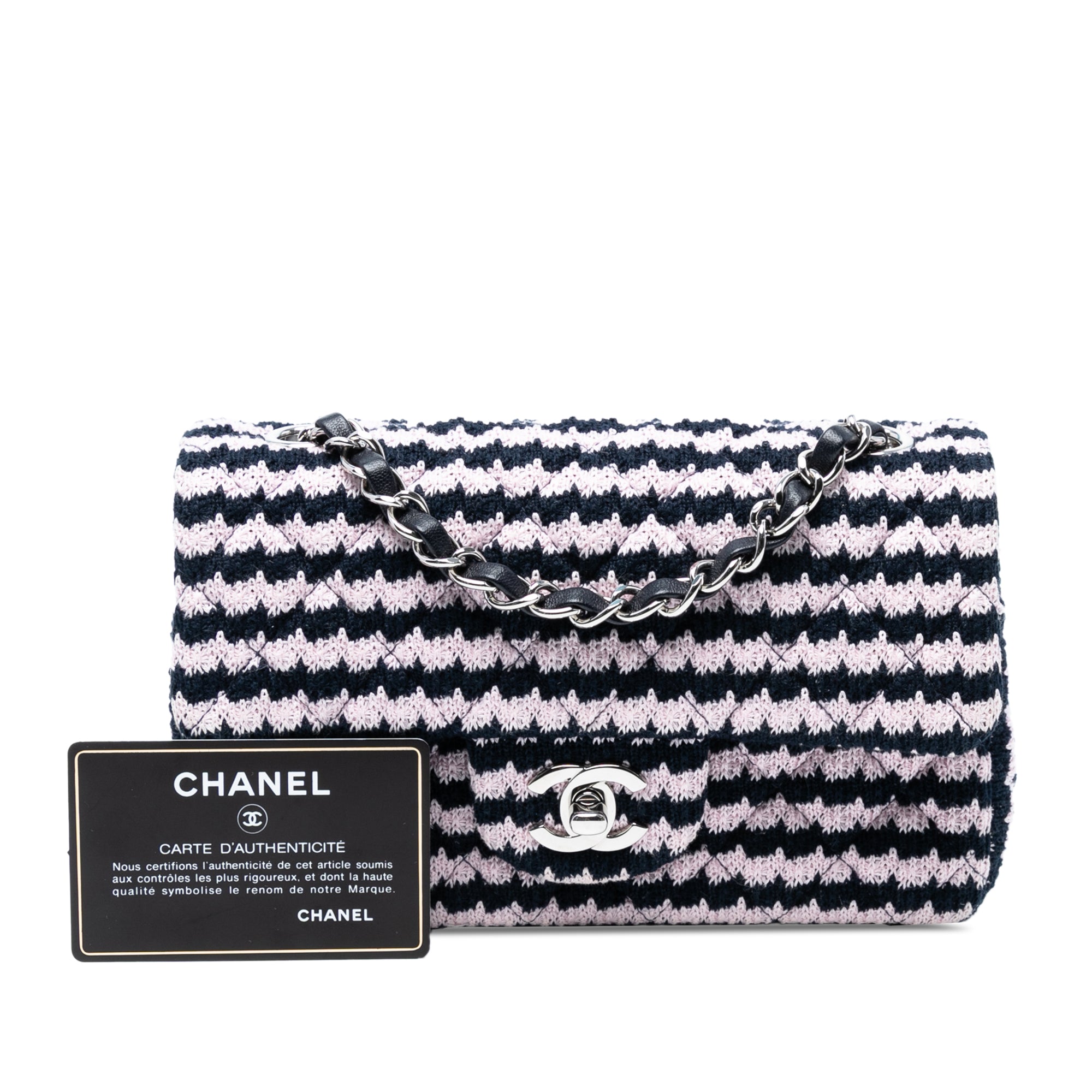 Chanel Mini Rectangular Classic Tweed Single Flap - image 8