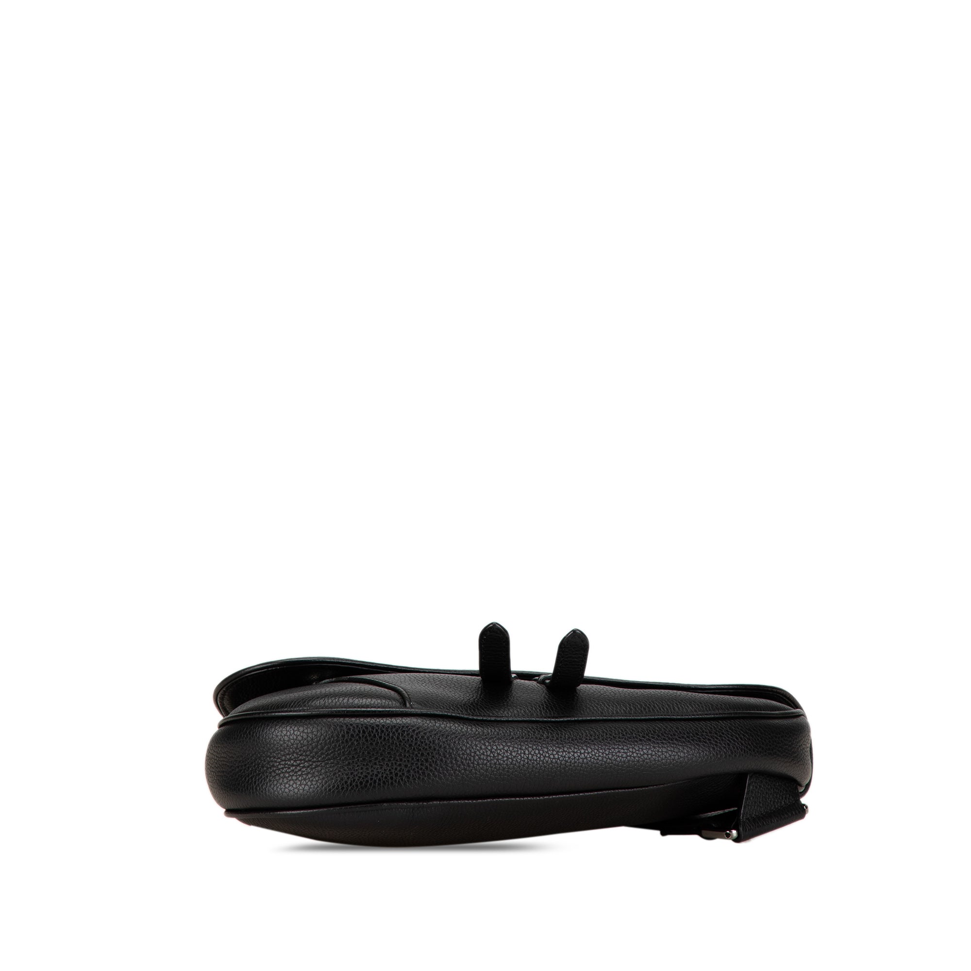 Dior Shawn Stussy Grained Calfskin Saddle Bag - image 3