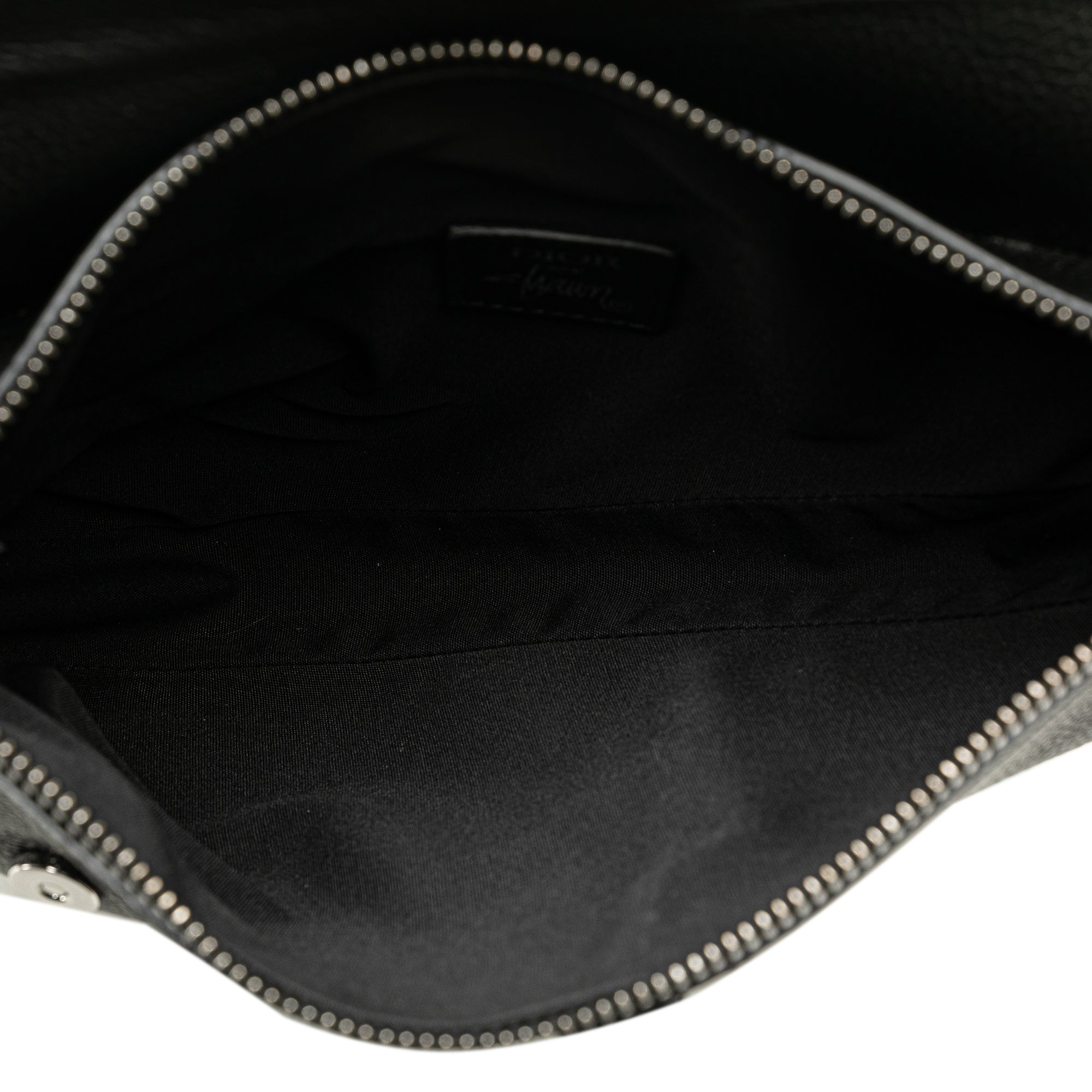 Dior Shawn Stussy Grained Calfskin Saddle Bag - image 4