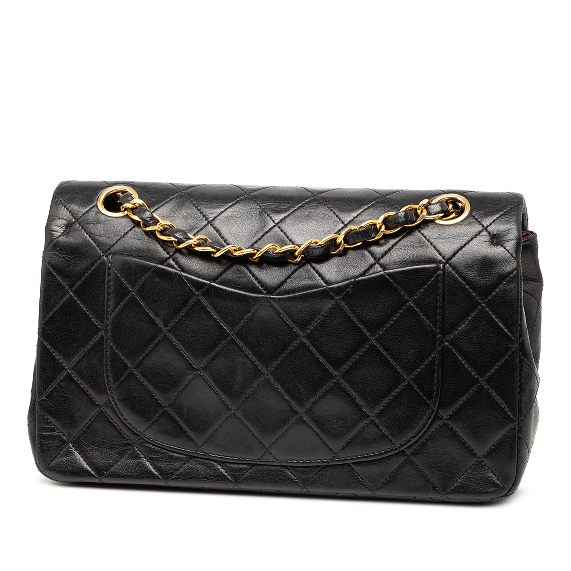 Chanel Small Classic Lambskin Double Flap - image 2