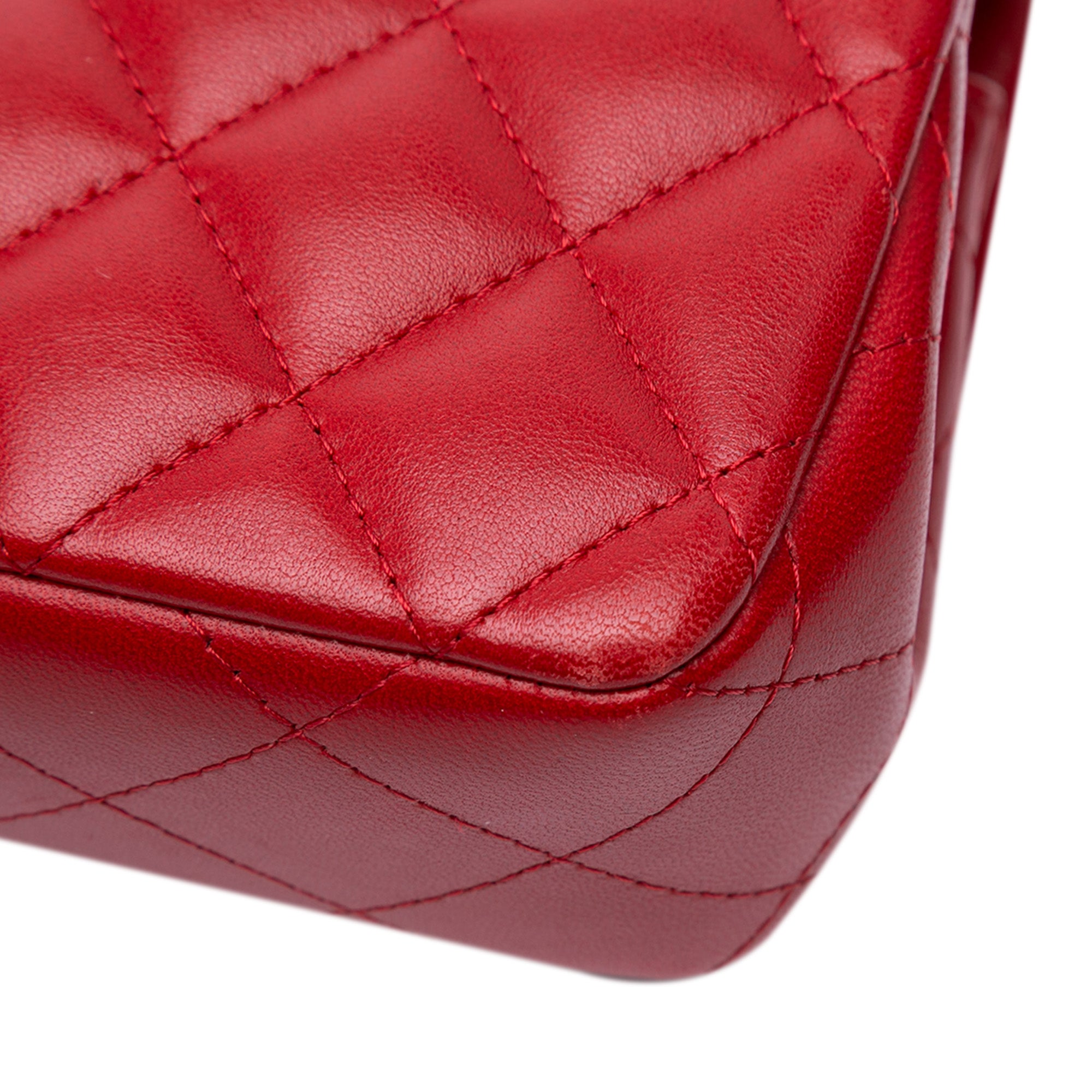 Chanel Extra Mini Rectangular Classic Lambskin Single Flap - image 7