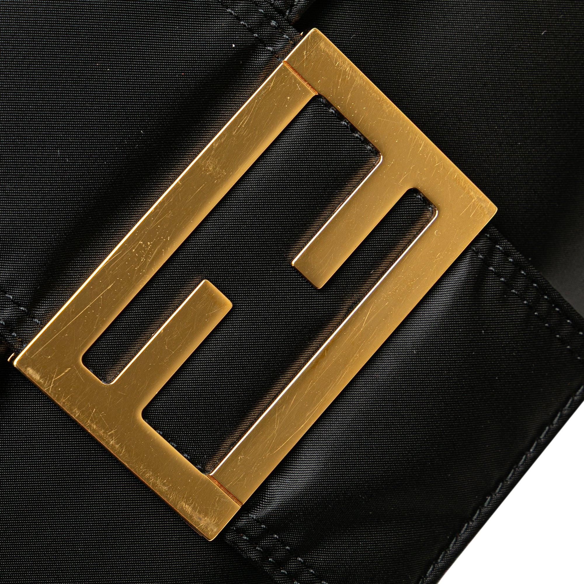 Fendi Porter Nylon Baguette Satchel - image 11