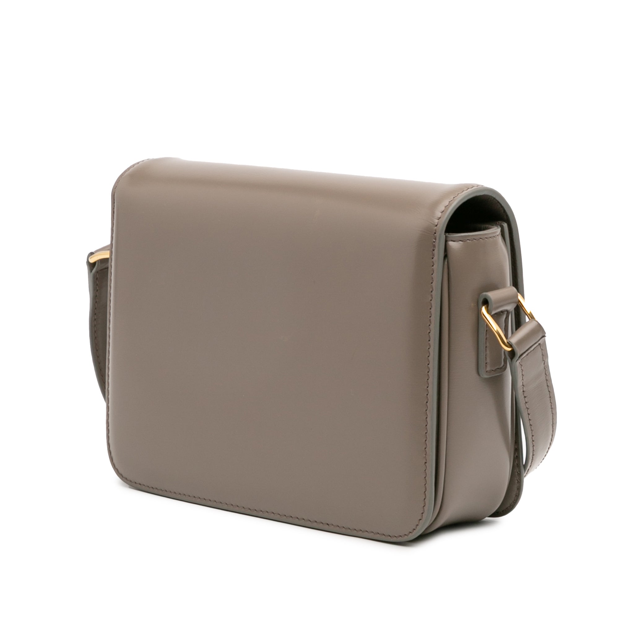 Celine Teen Shiny Calfskin Triomphe Crossbody - image 2