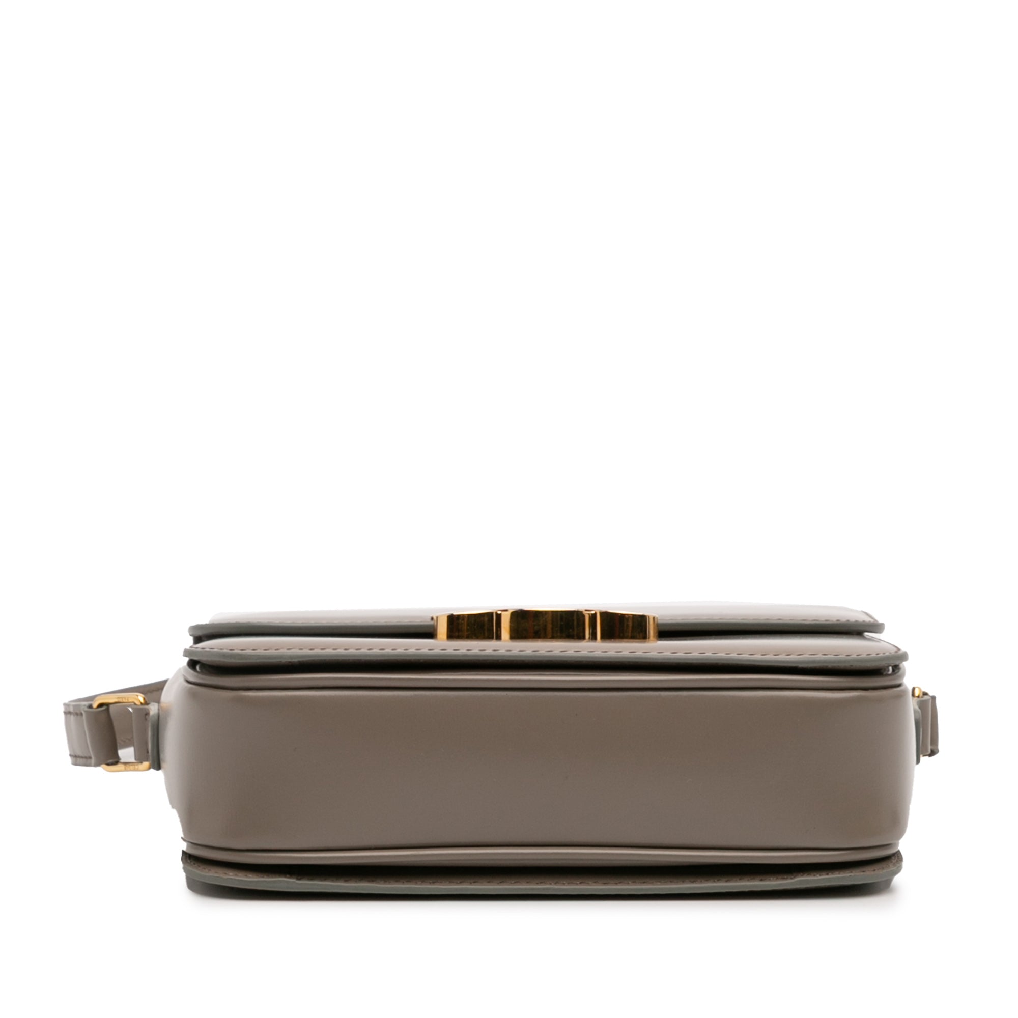 Celine Teen Shiny Calfskin Triomphe Crossbody - image 3