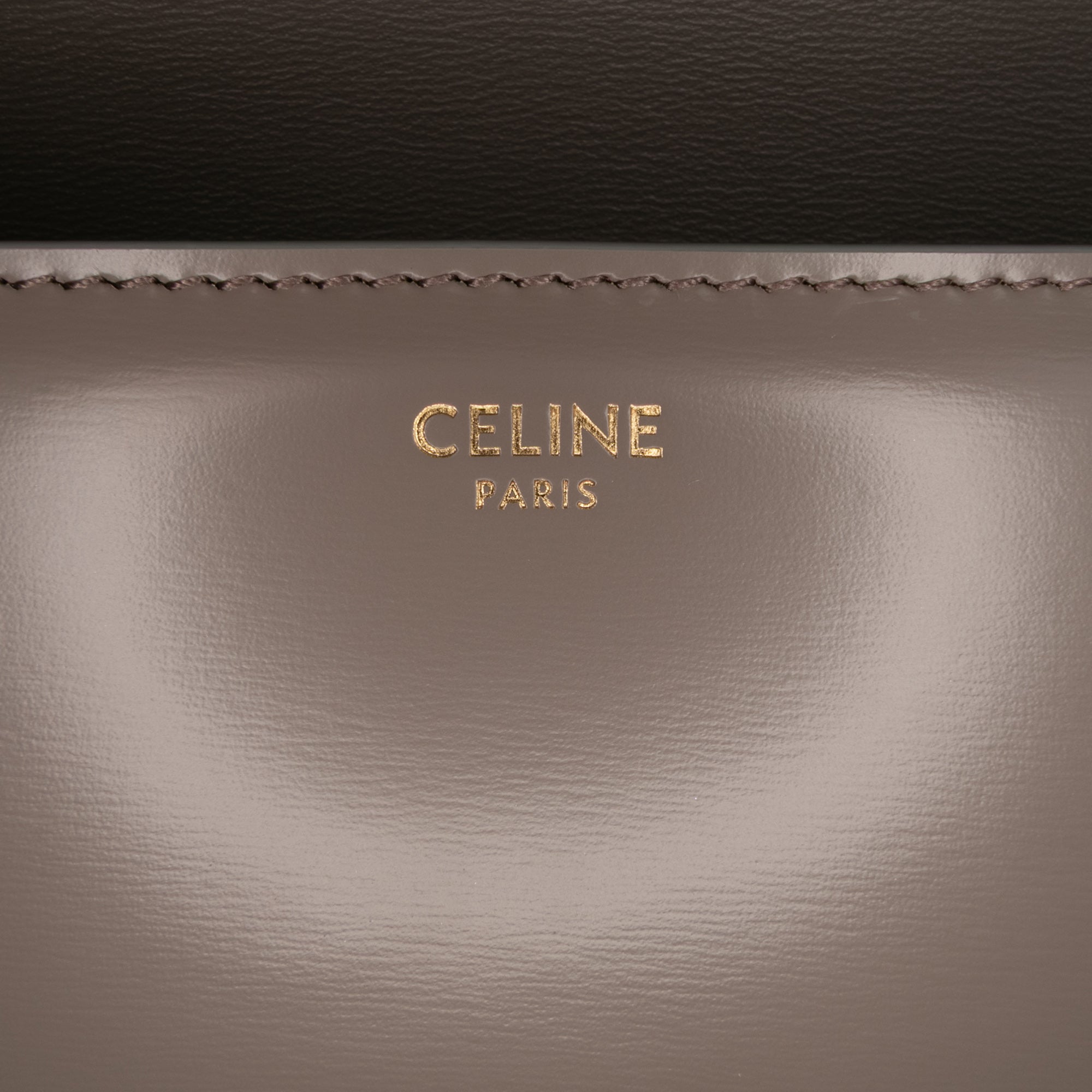Celine Teen Shiny Calfskin Triomphe Crossbody - image 5