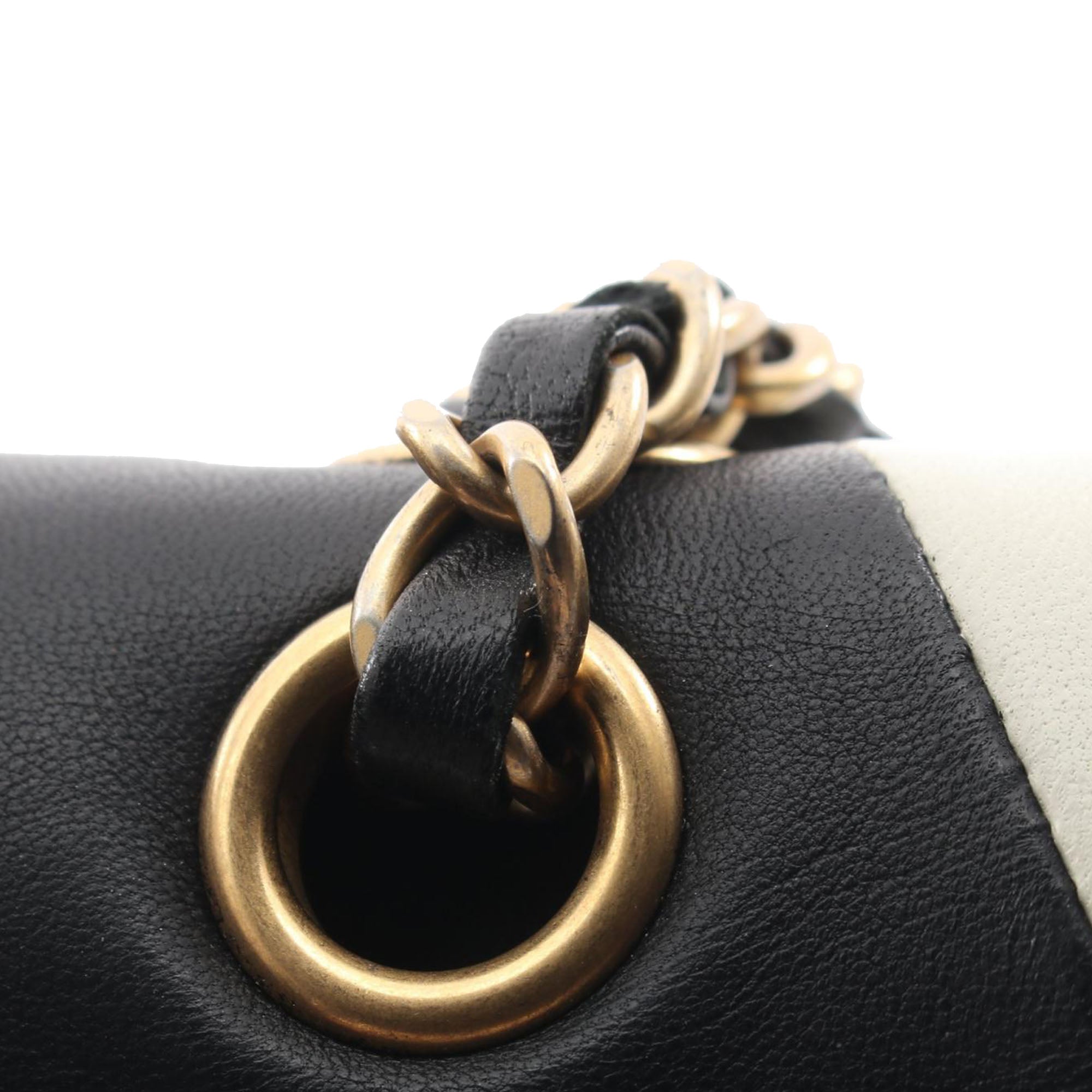 Chanel Medium Classic Lambskin Geometric Patchwork Double Flap - image 10