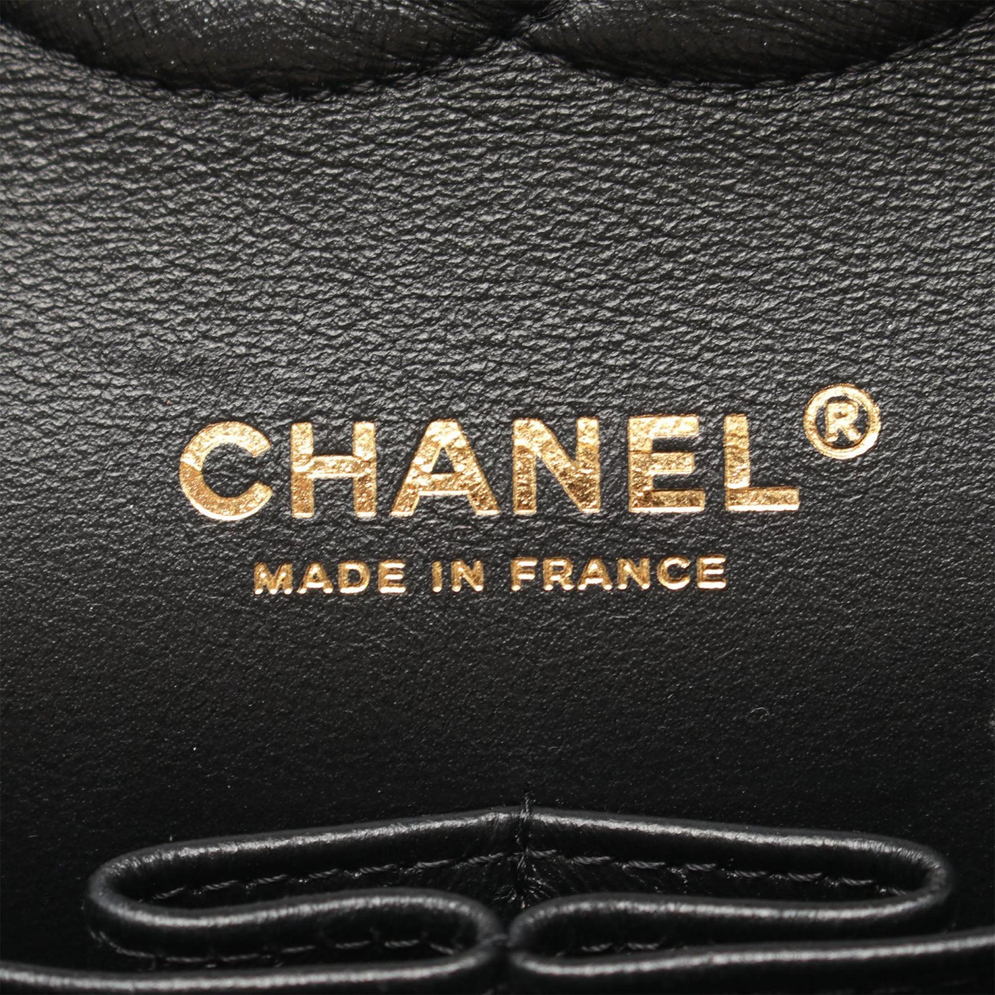Chanel Medium Classic Lambskin Geometric Patchwork Double Flap - image 4