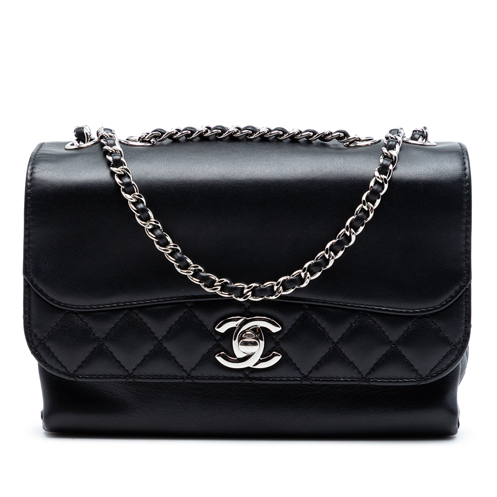 Chanel Mini Calfskin Tramezzo Flap - image 1