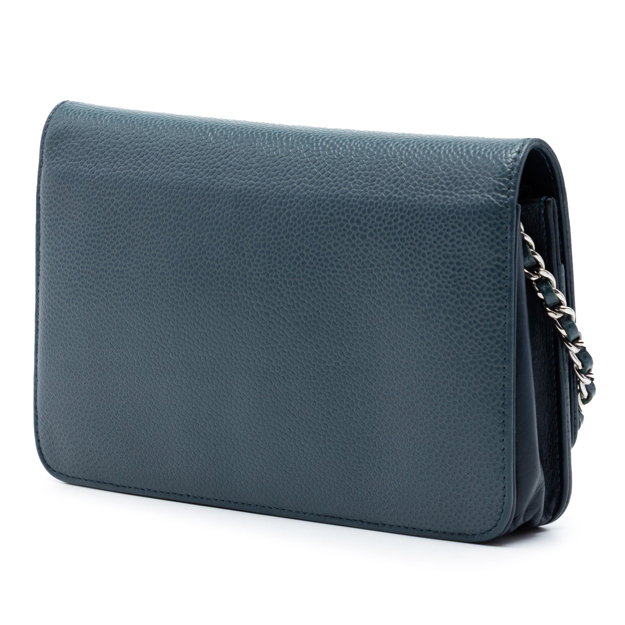 Chanel CC Caviar Wallet On Chain - image 2