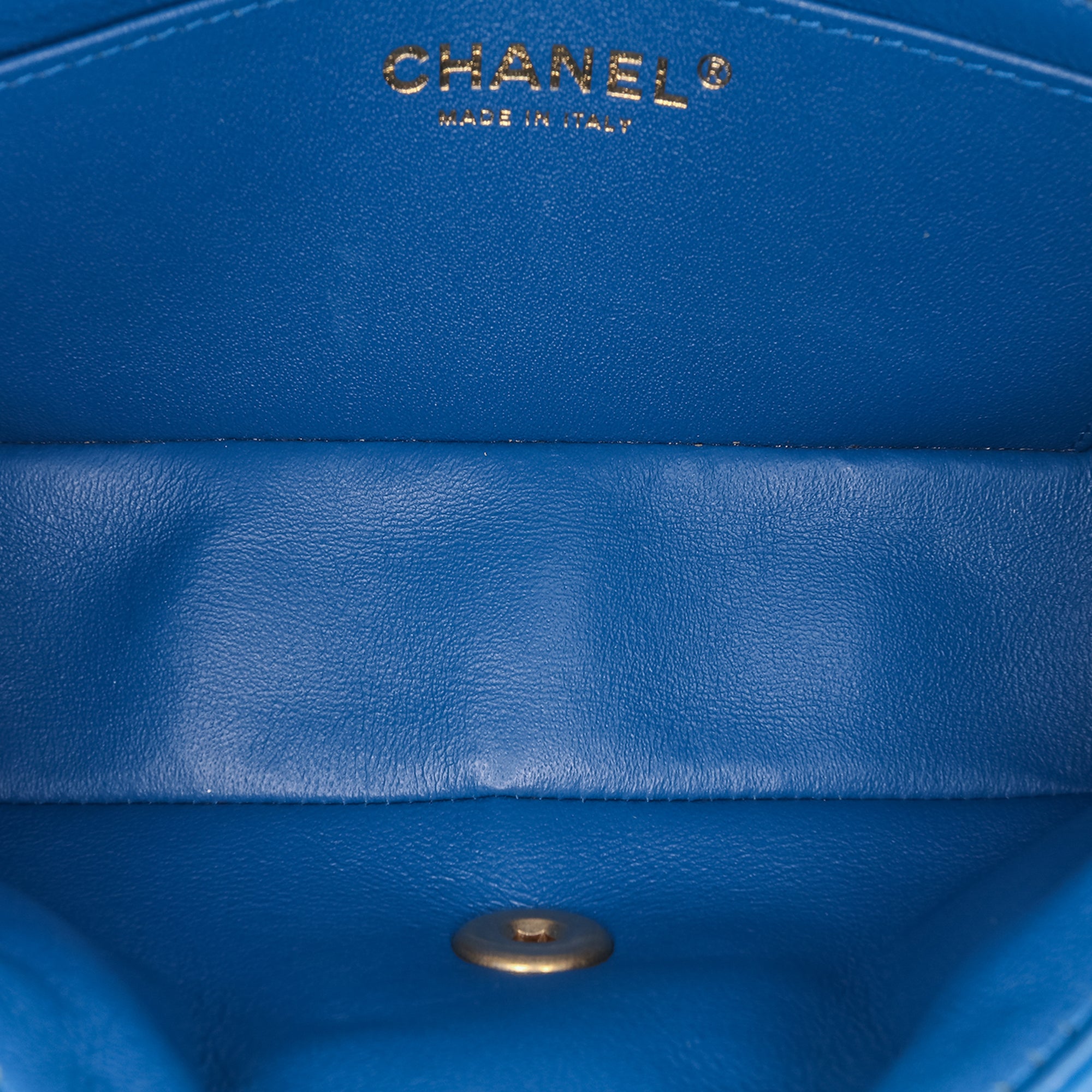 Chanel Mini Rectangular Classic Chevron Lambskin Single Flap - image 4