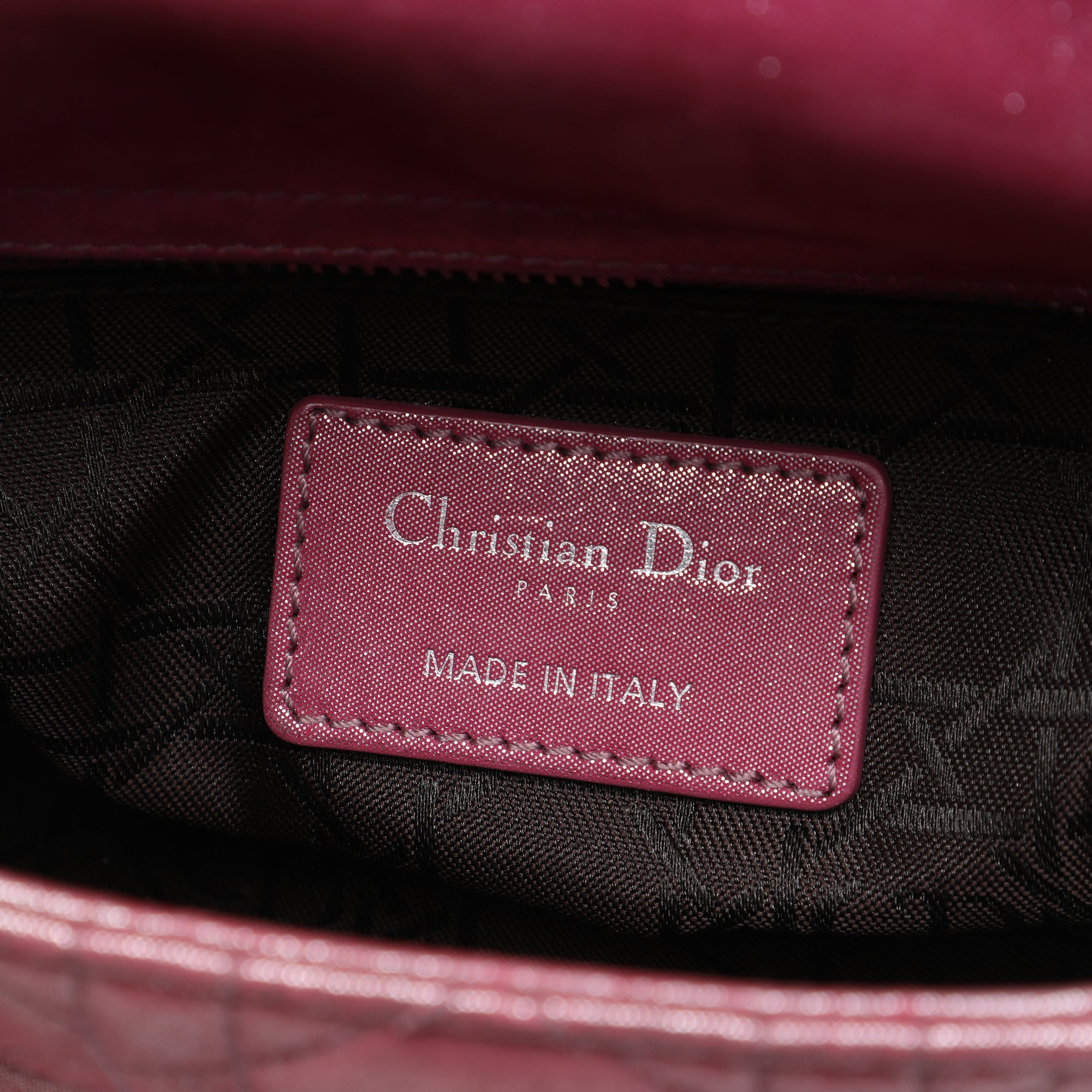 Dior Mini Iridescent Lambskin Cannage Lady Dior - image 5