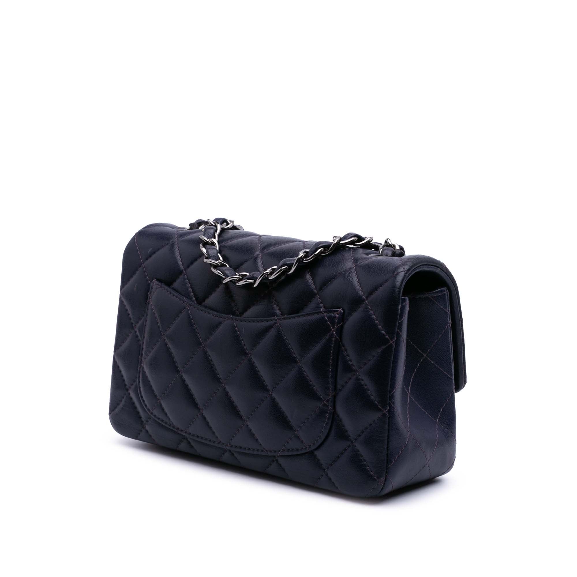 Chanel Mini Rectangular Classic Lambskin Single Flap - image 2