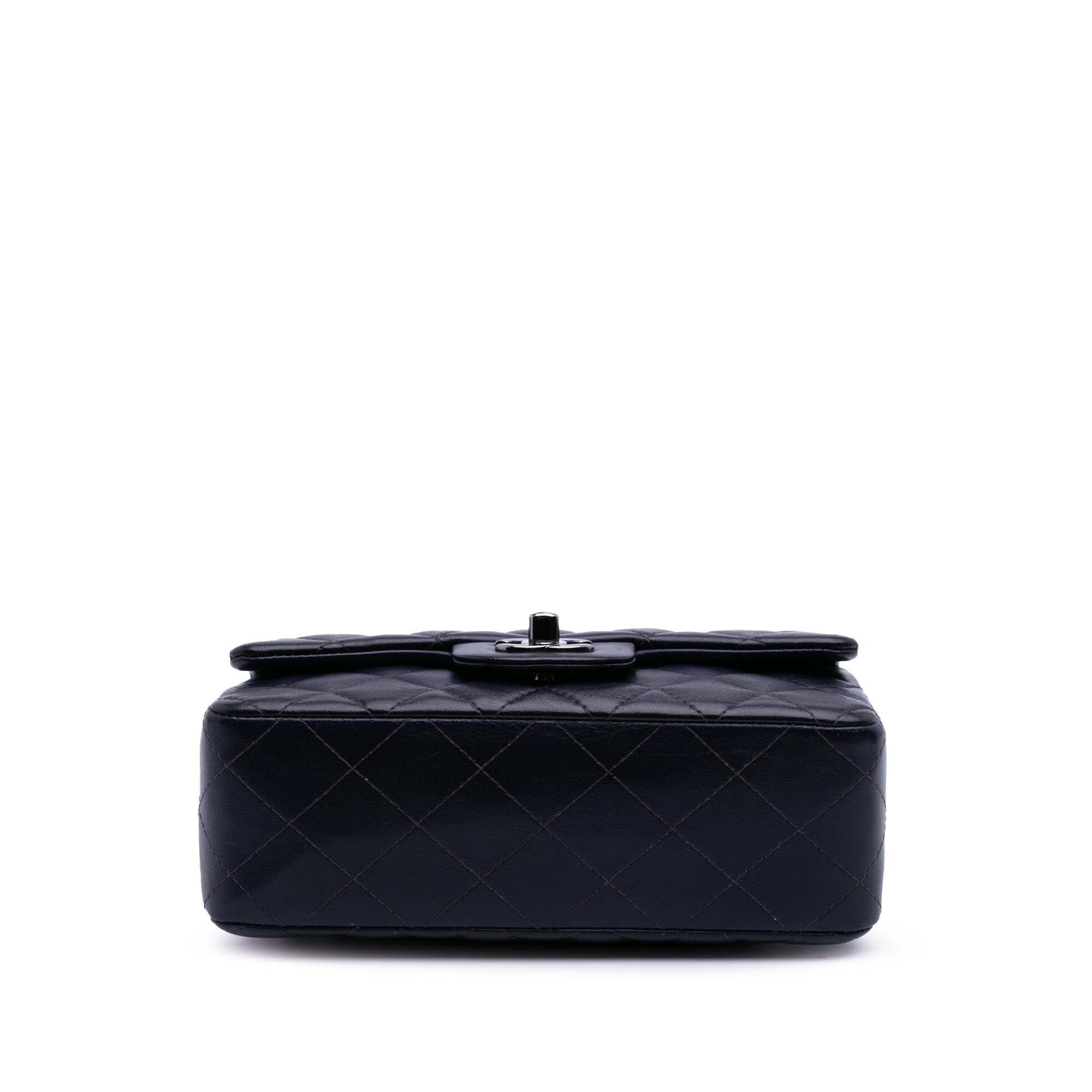 Chanel Mini Rectangular Classic Lambskin Single Flap - image 3