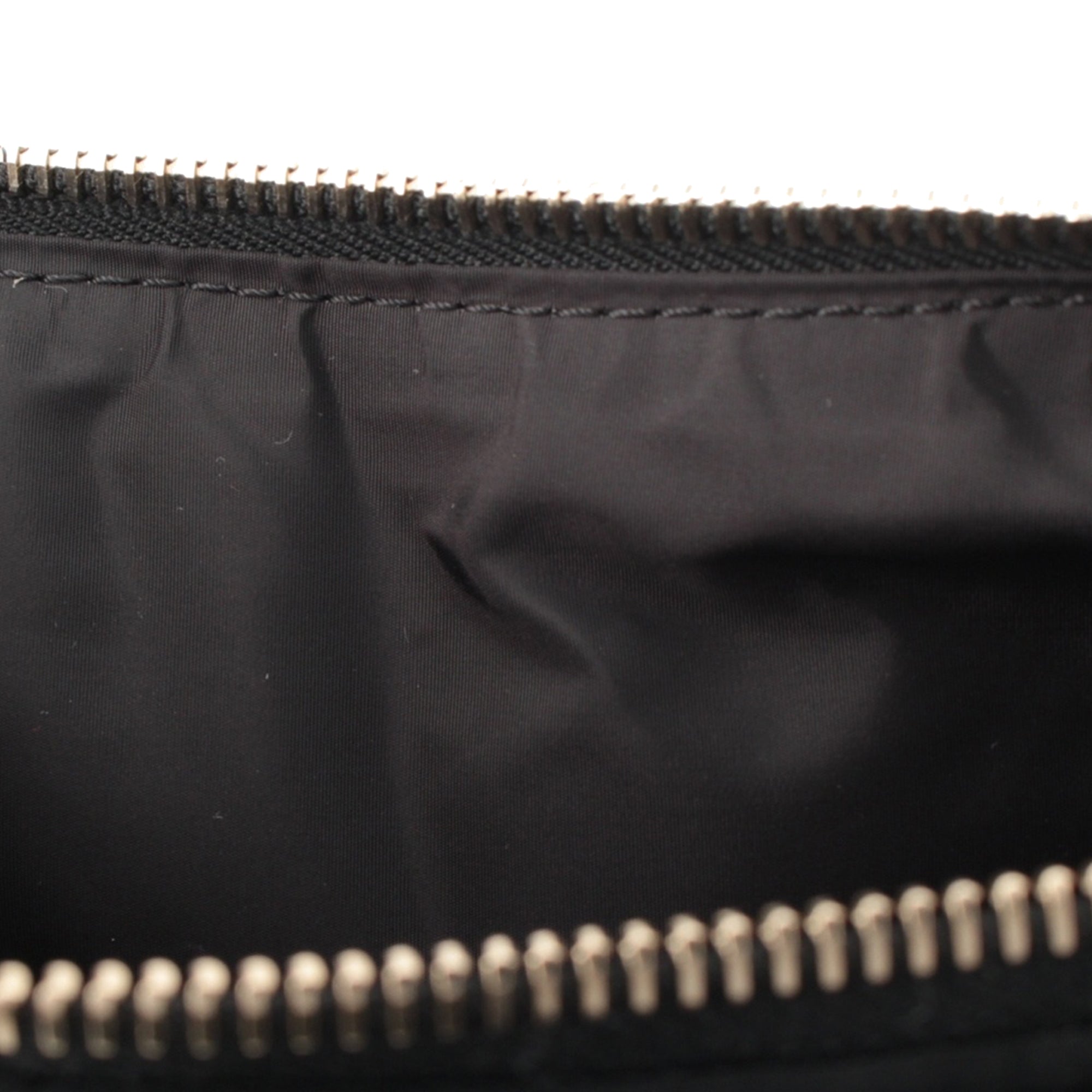 Chanel Large CC Quilted Velvet Effect Nylon Bowling Bag - image 9