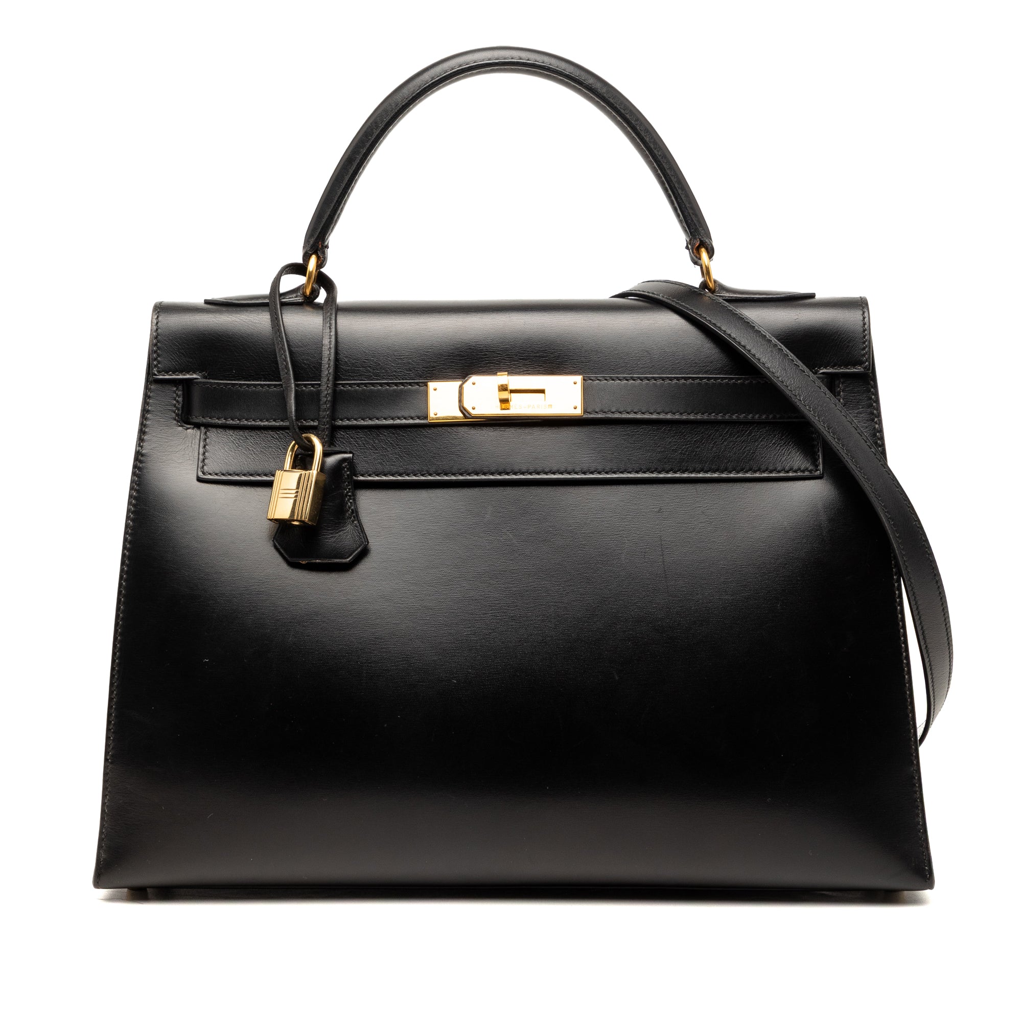 Hermès Box Calf Kelly Sellier 32 - image 1