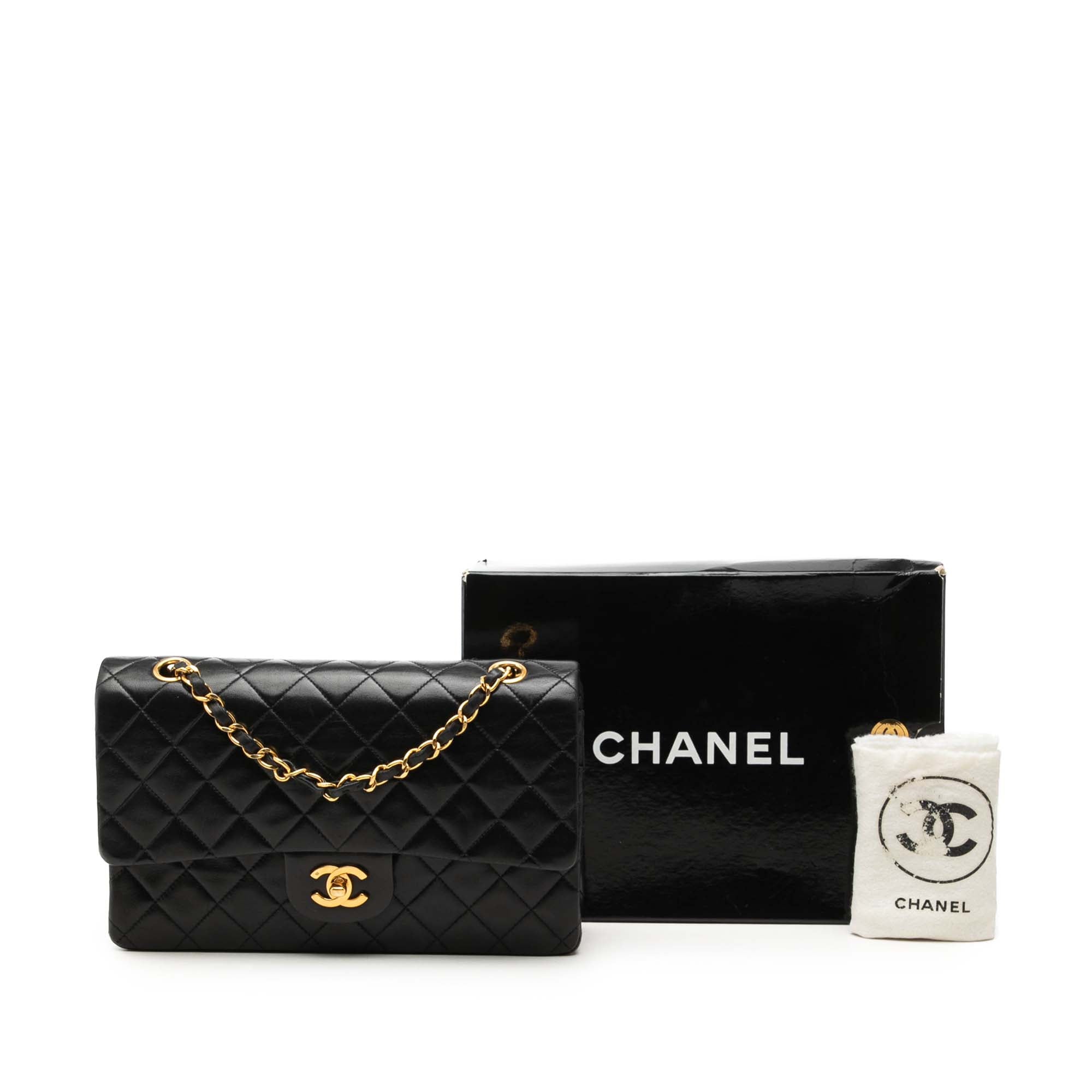 Chanel Medium Classic Lambskin Double Flap - image 7