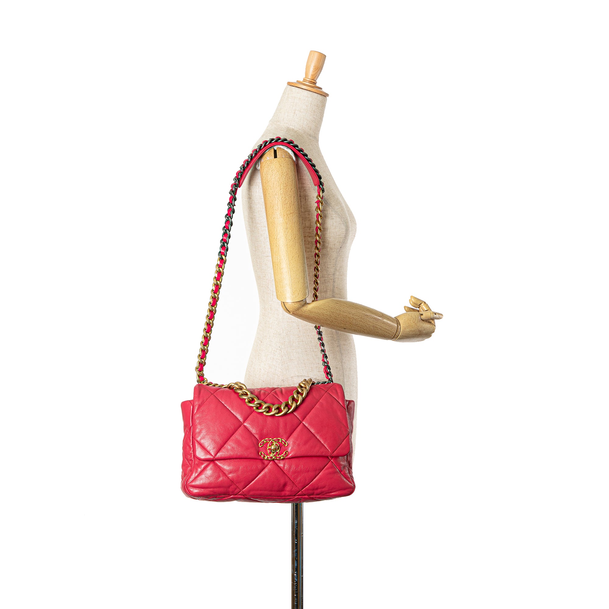 Chanel Large Lambskin 19 Flap - image 7