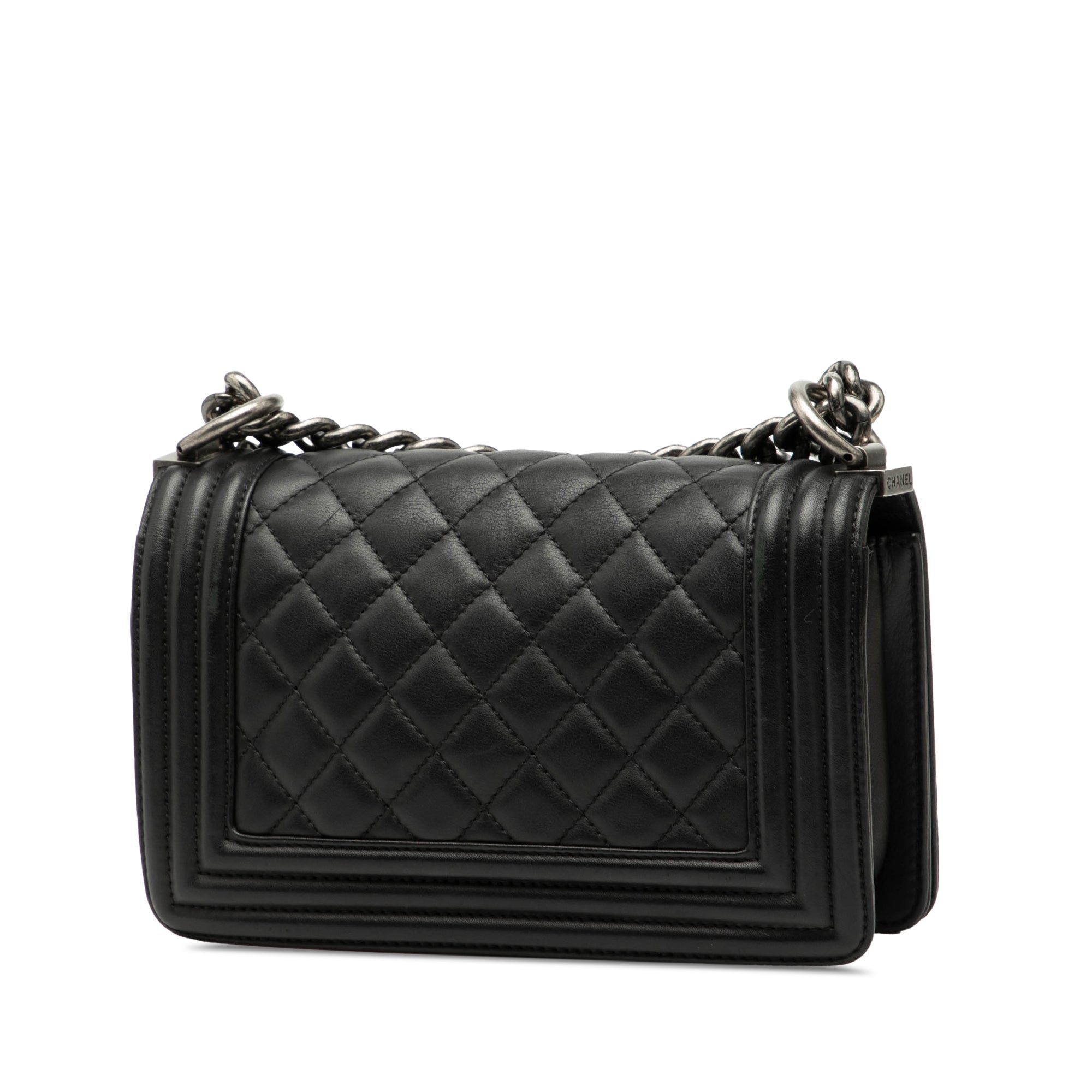 Chanel Small Quilted Lambskin Boy Flap - image 2