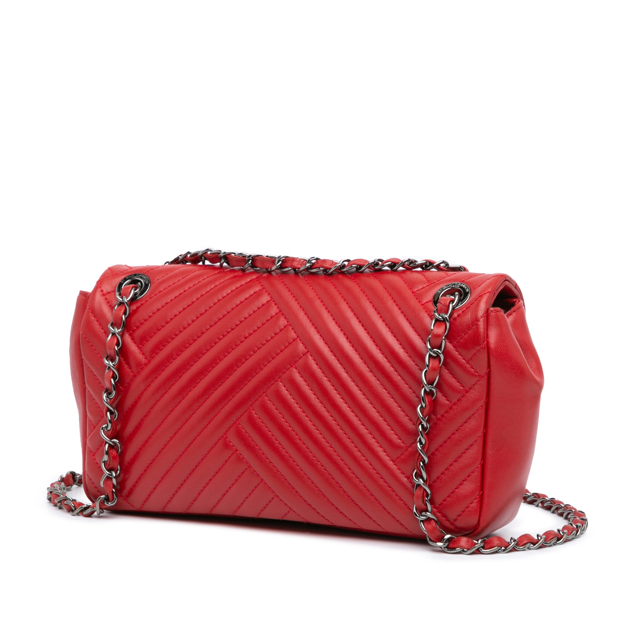 Chanel Medium Lambskin CC Crossing Flap - image 2