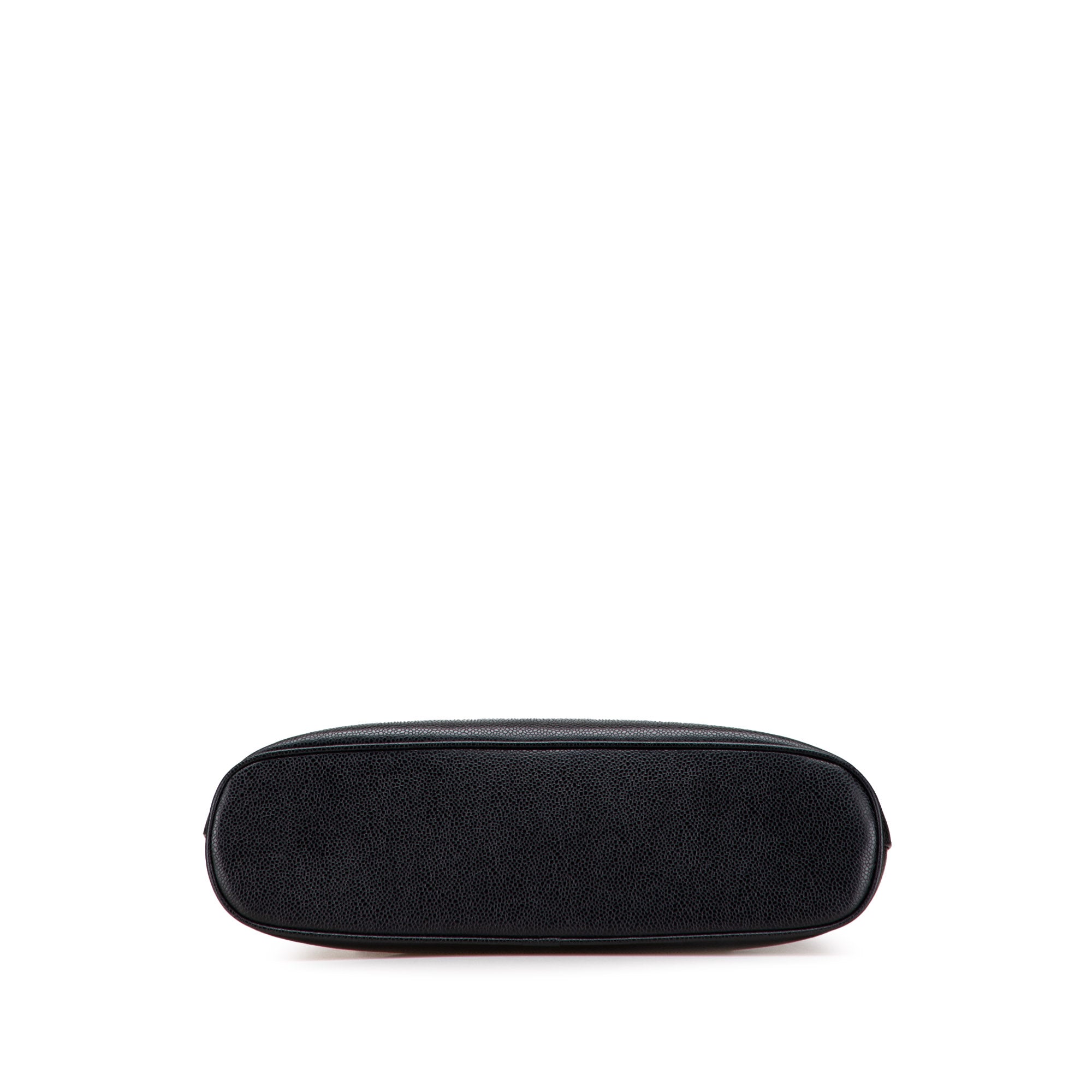 Chanel CC Caviar Two Way Zip Shoulder Bag - image 3
