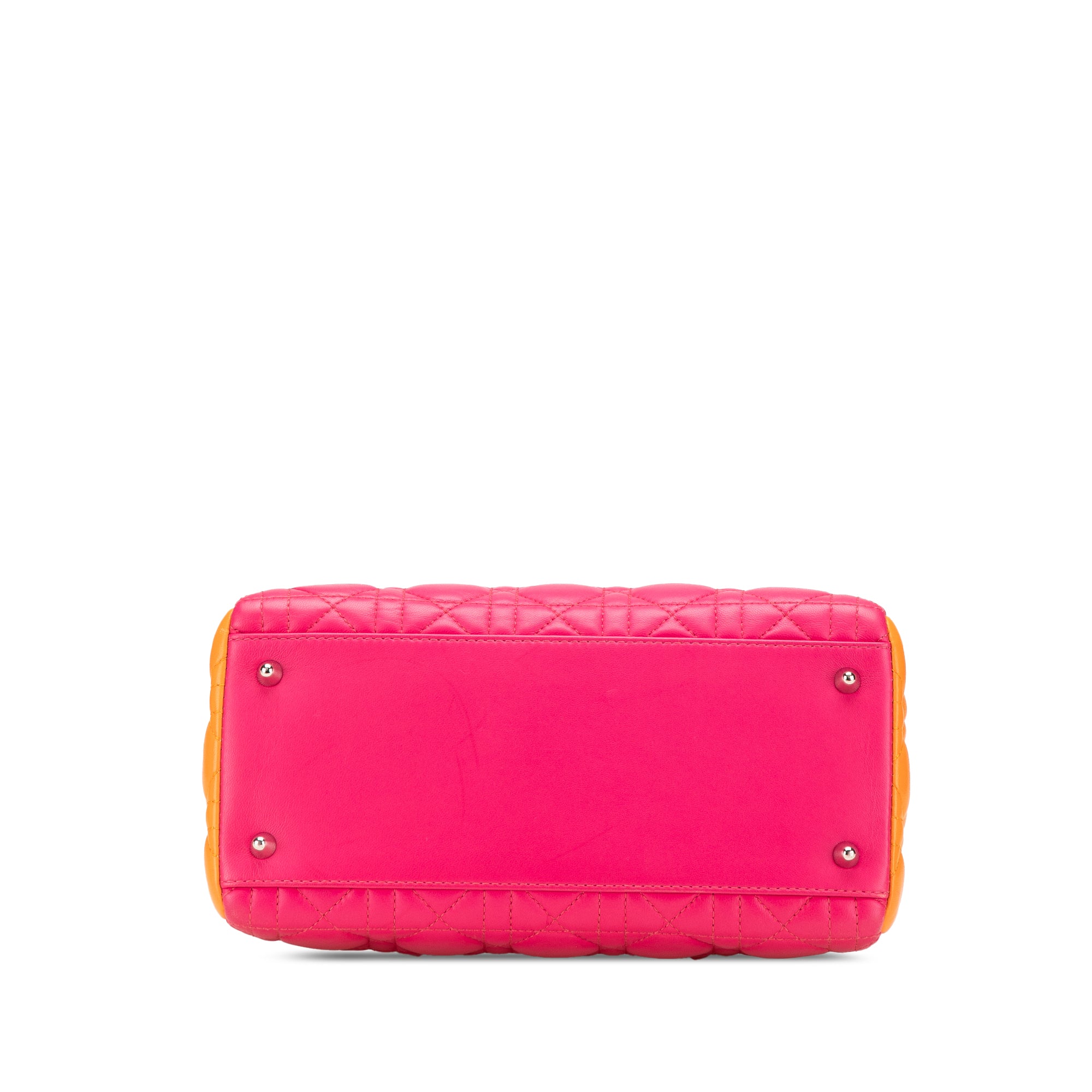 Dior Medium Tricolor Lambskin Cannage Lady Dior - image 3