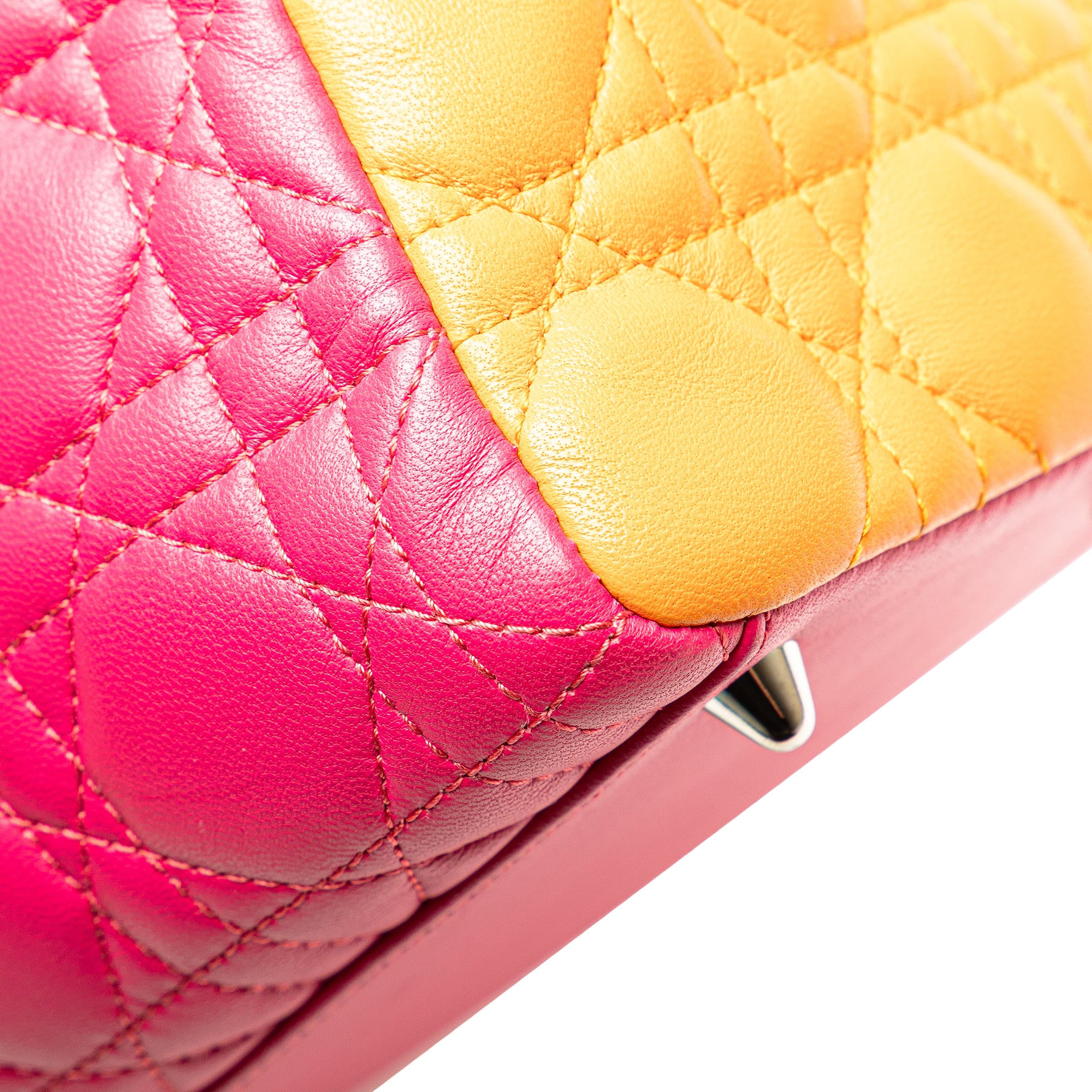 Dior Medium Tricolor Lambskin Cannage Lady Dior - image 9