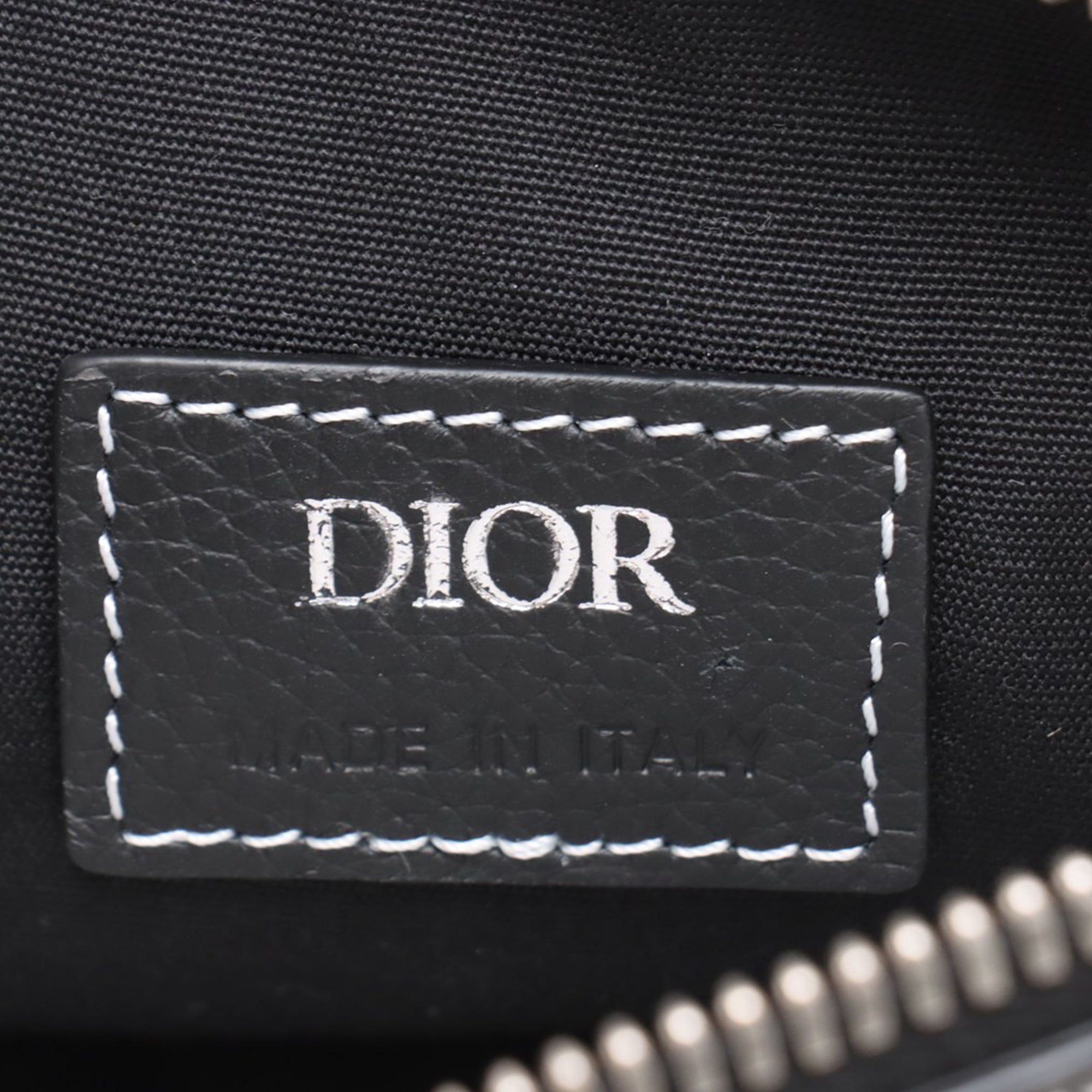 Dior Grained Calfskin Saddle Crossbody - image 4