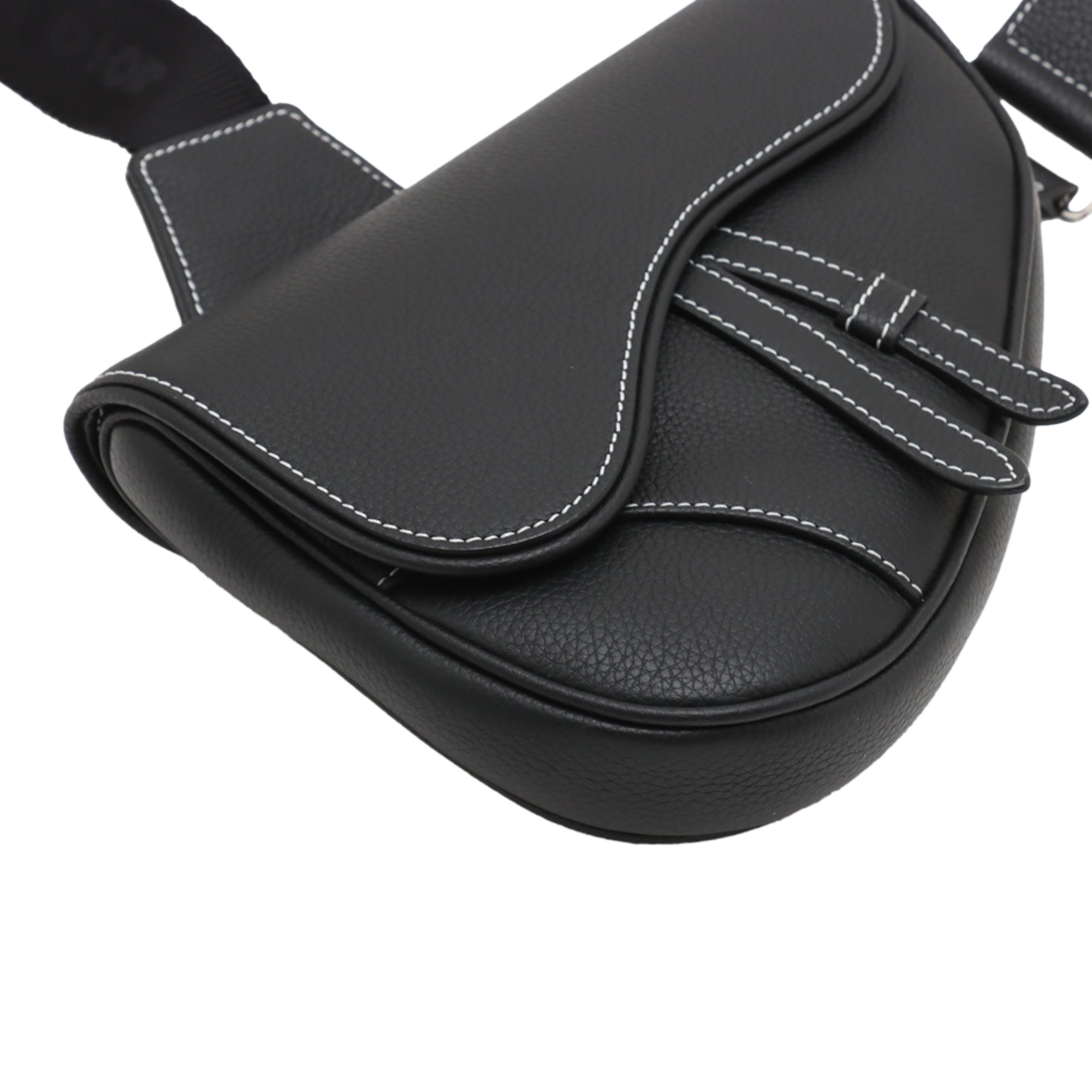 Dior Grained Calfskin Saddle Crossbody - image 8