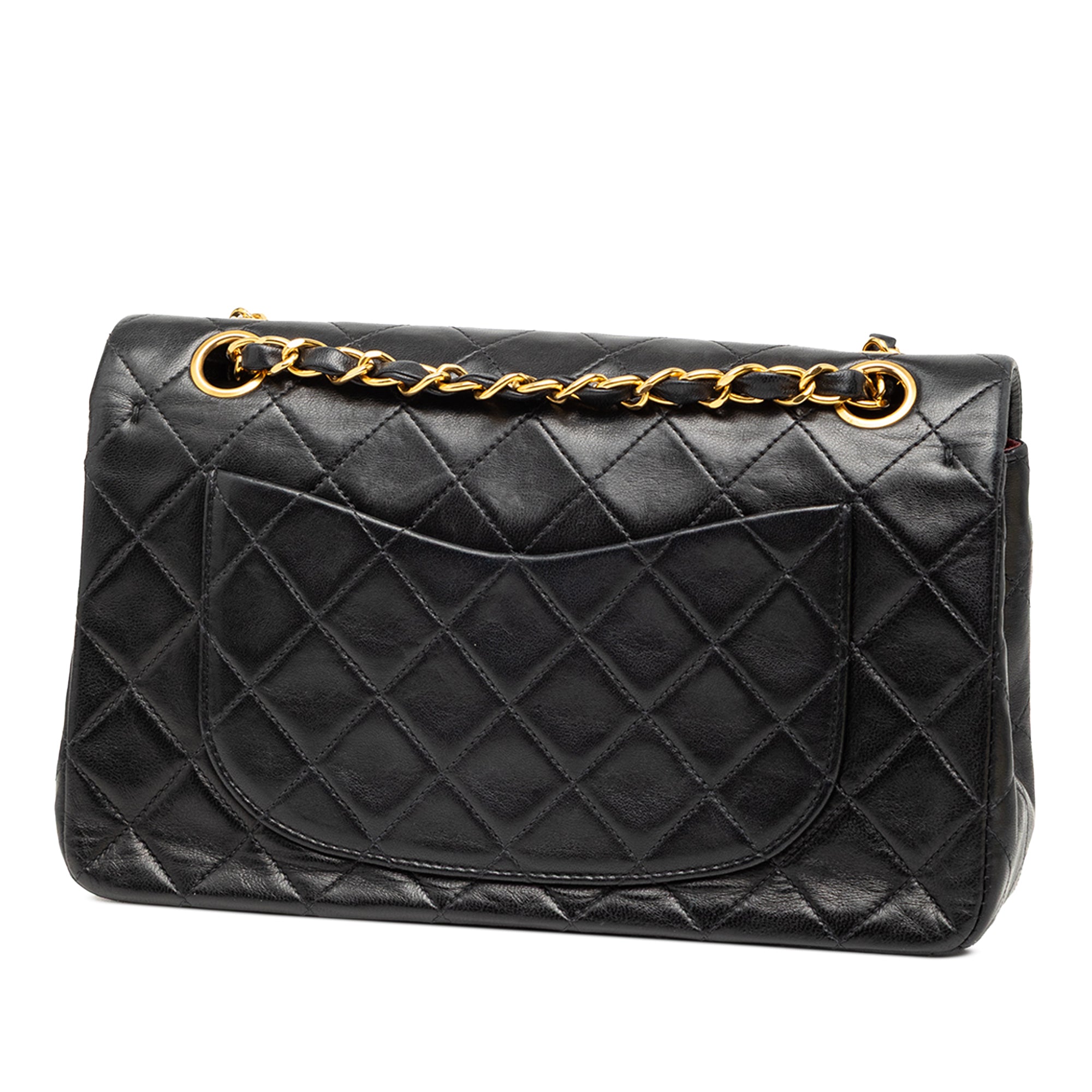 Chanel Small Classic Lambskin Double Flap - image 2