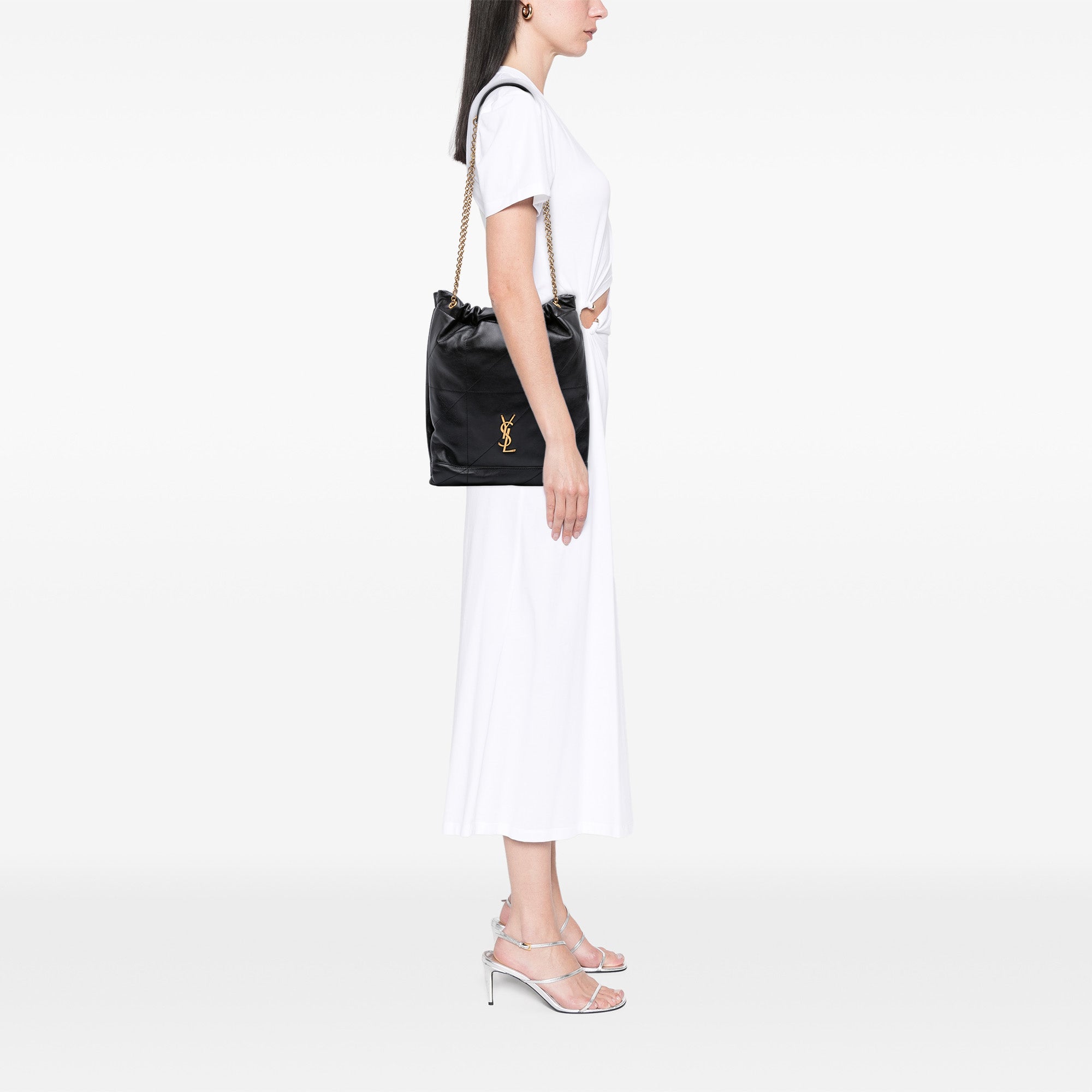 Saint Laurent Quilted Lambskin Jamie Pochon Tote - image 11