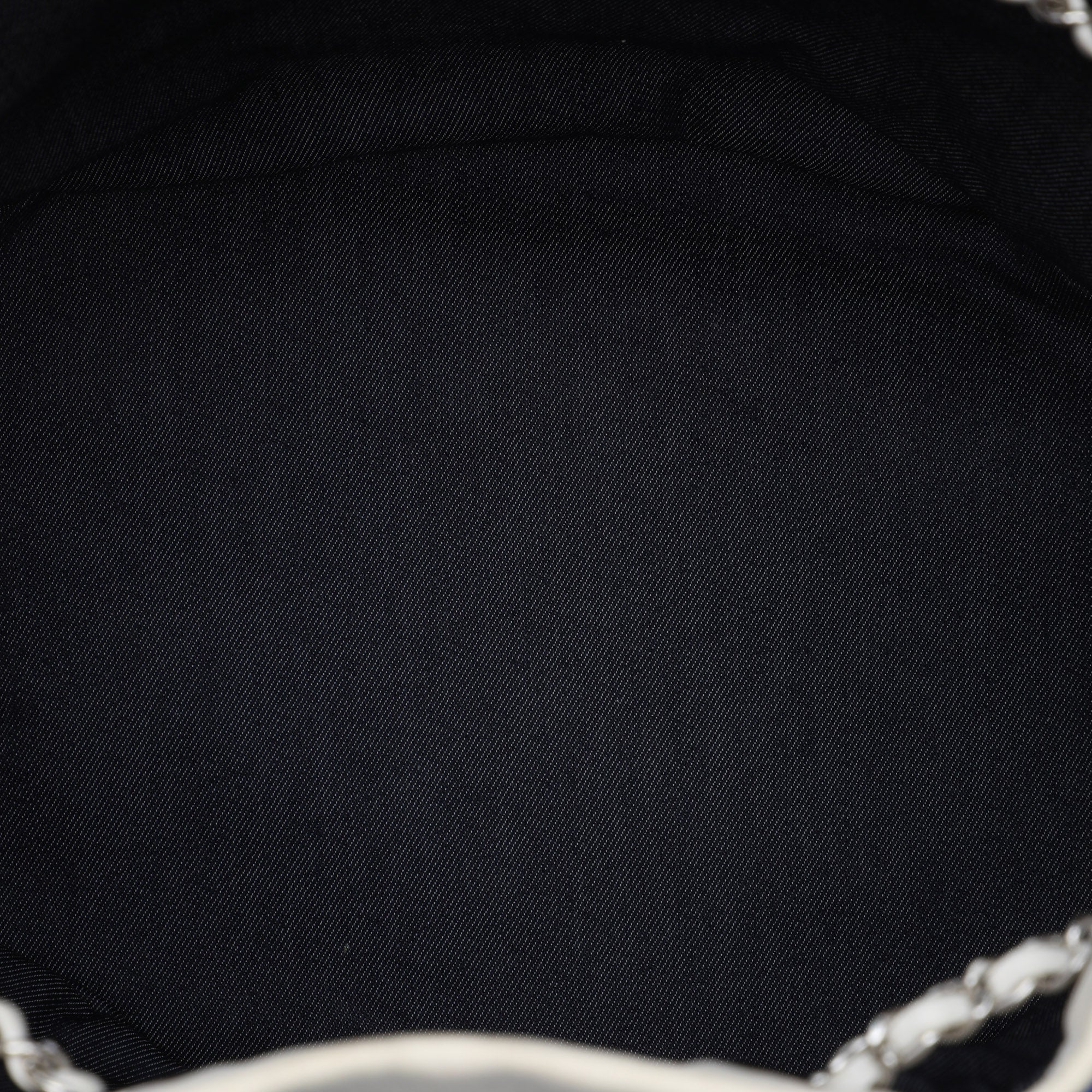 Chanel Venise Biarritz Mixed Fibers and Lambskin Drawstring Bucket Bag - image 4