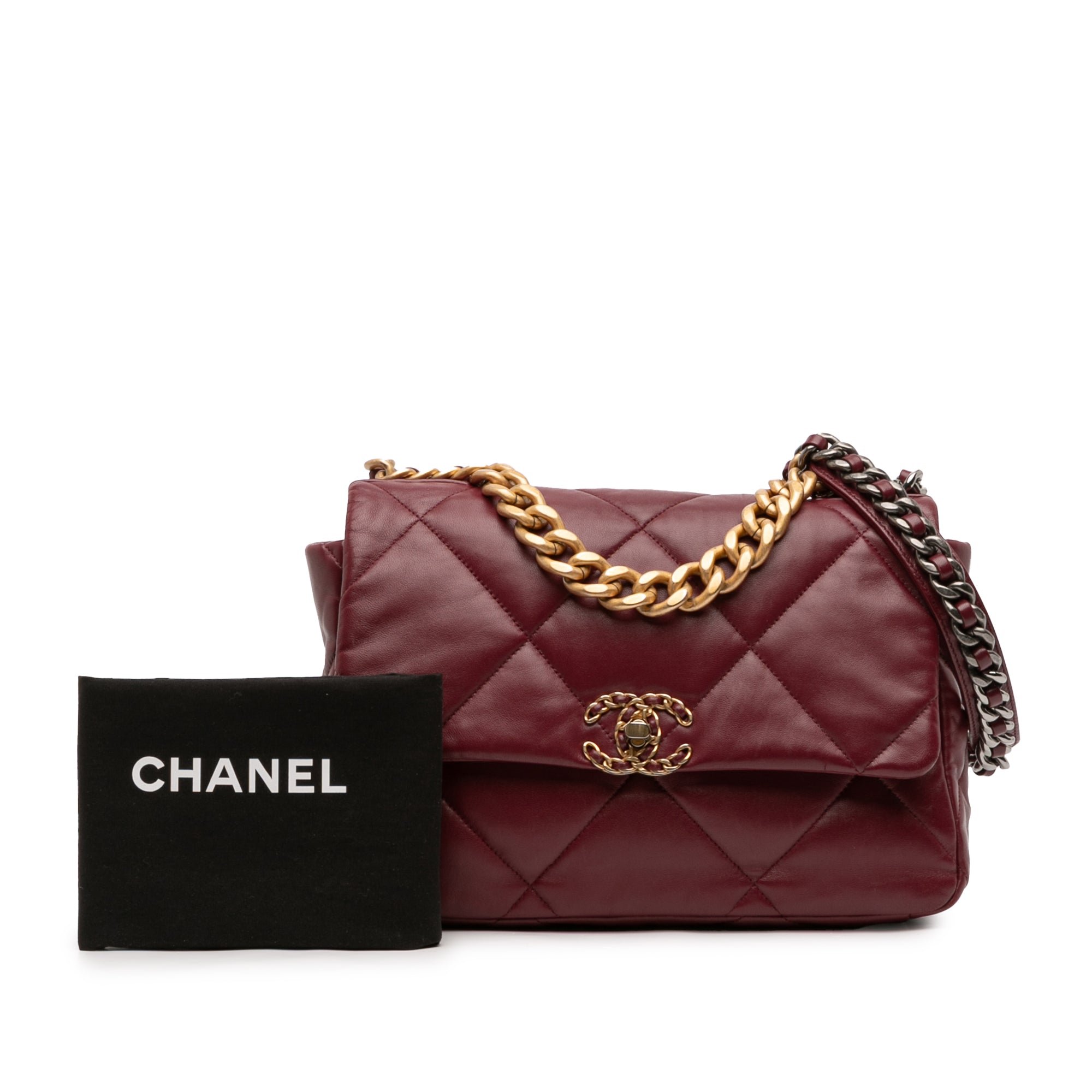 Chanel Large Lambskin 19 Flap - image 12